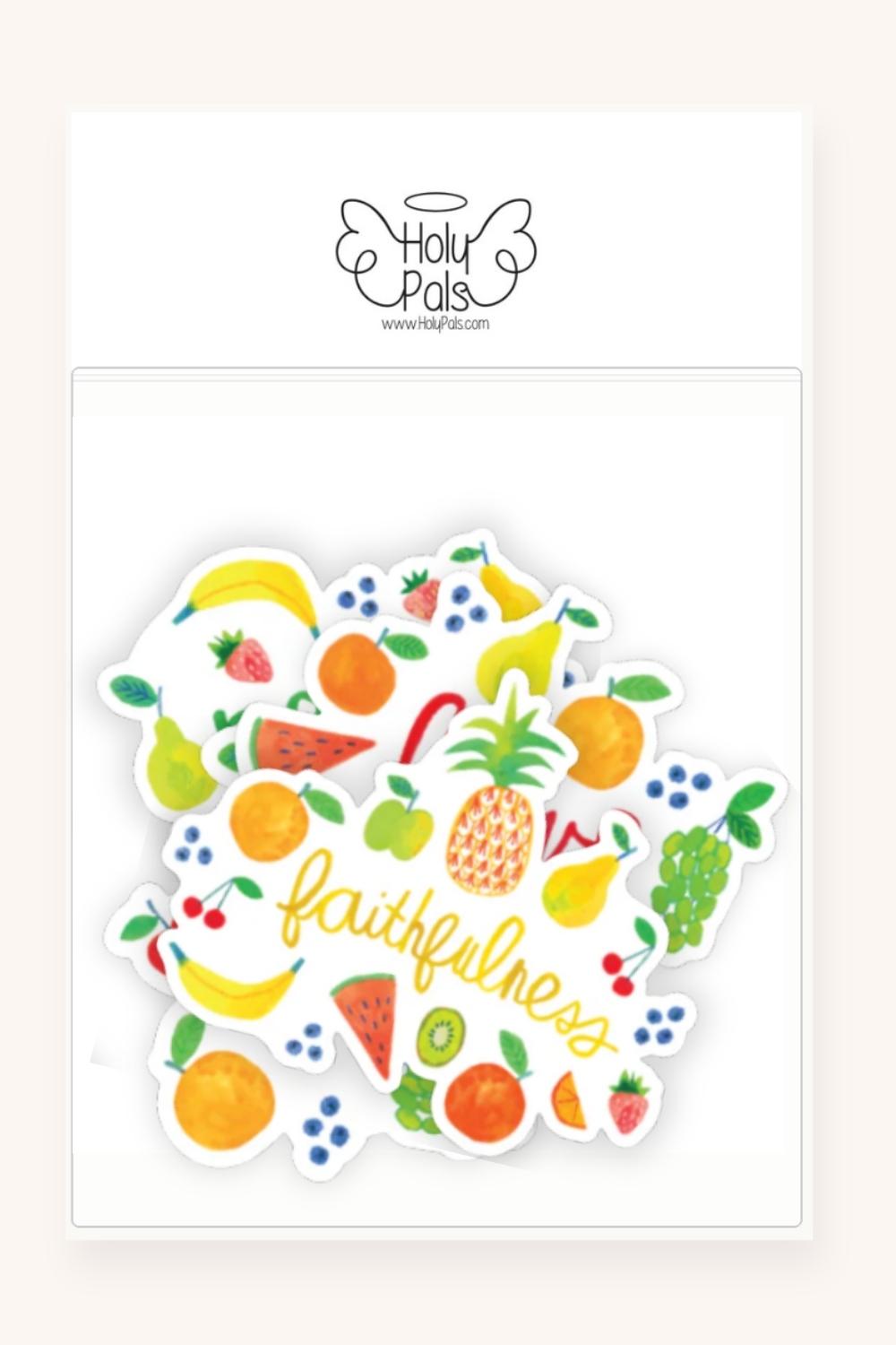 Fruit Of The Spirit Stickers 4 Pack