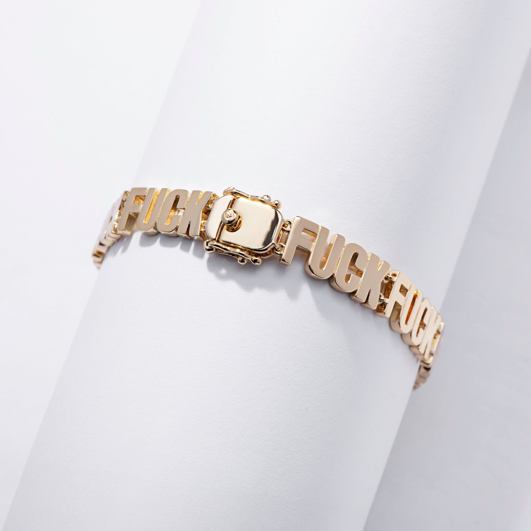Fuck Fuck Fuck Chain Bracelet
