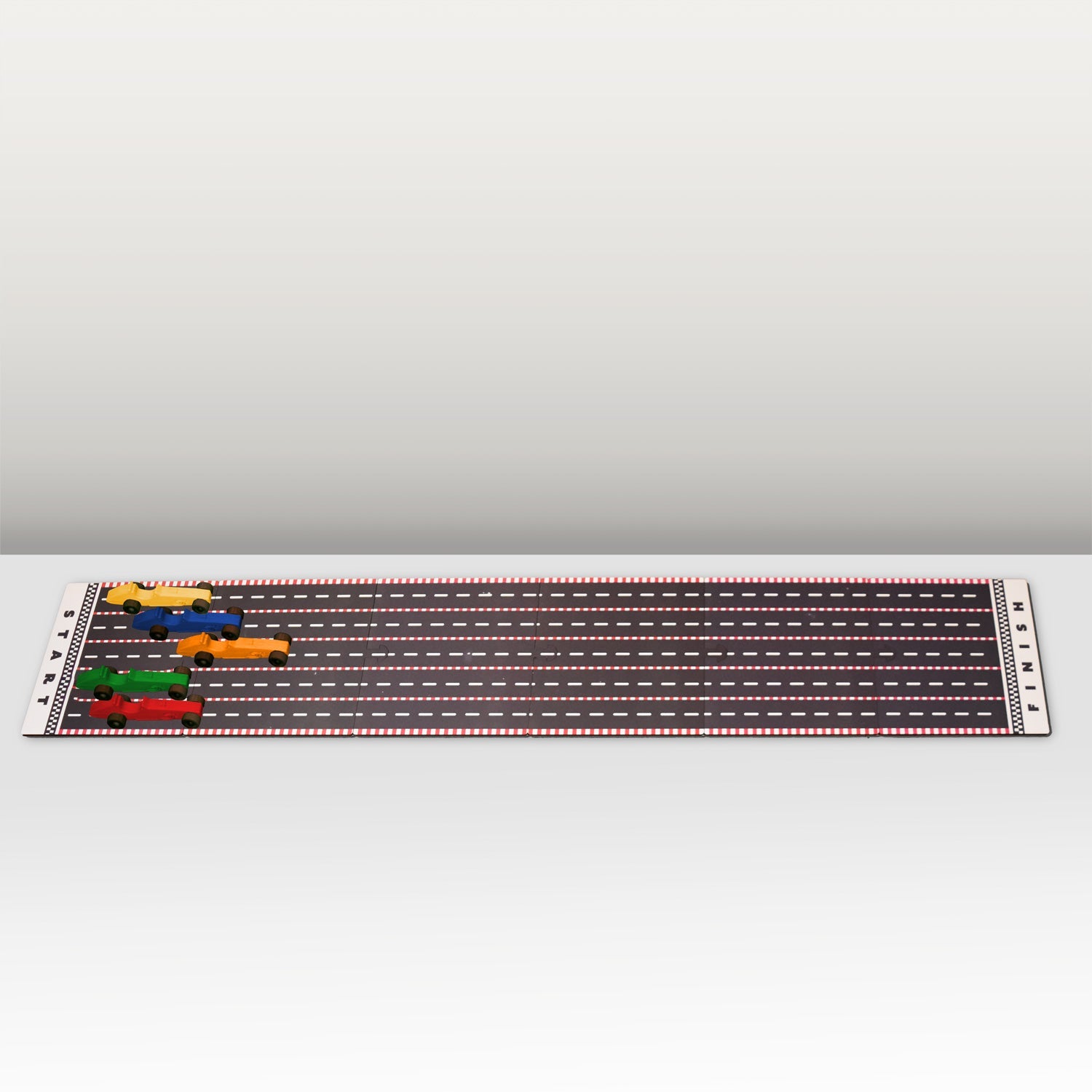 Dyed Wooden Indy Car Set With Racetrack | Made In The Usa 🇺🇸