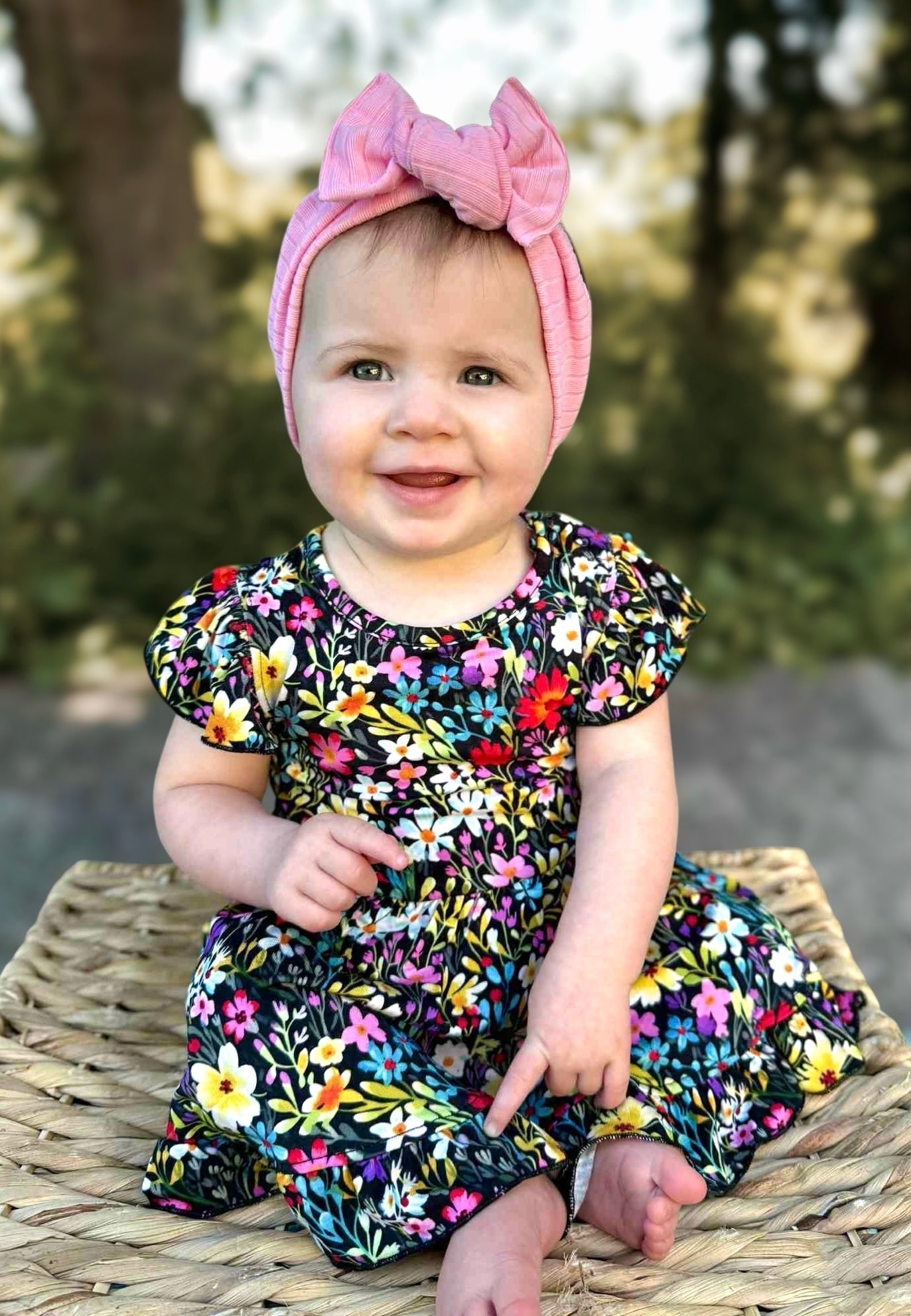 Brilliant Blooms Bodysuit Twirl