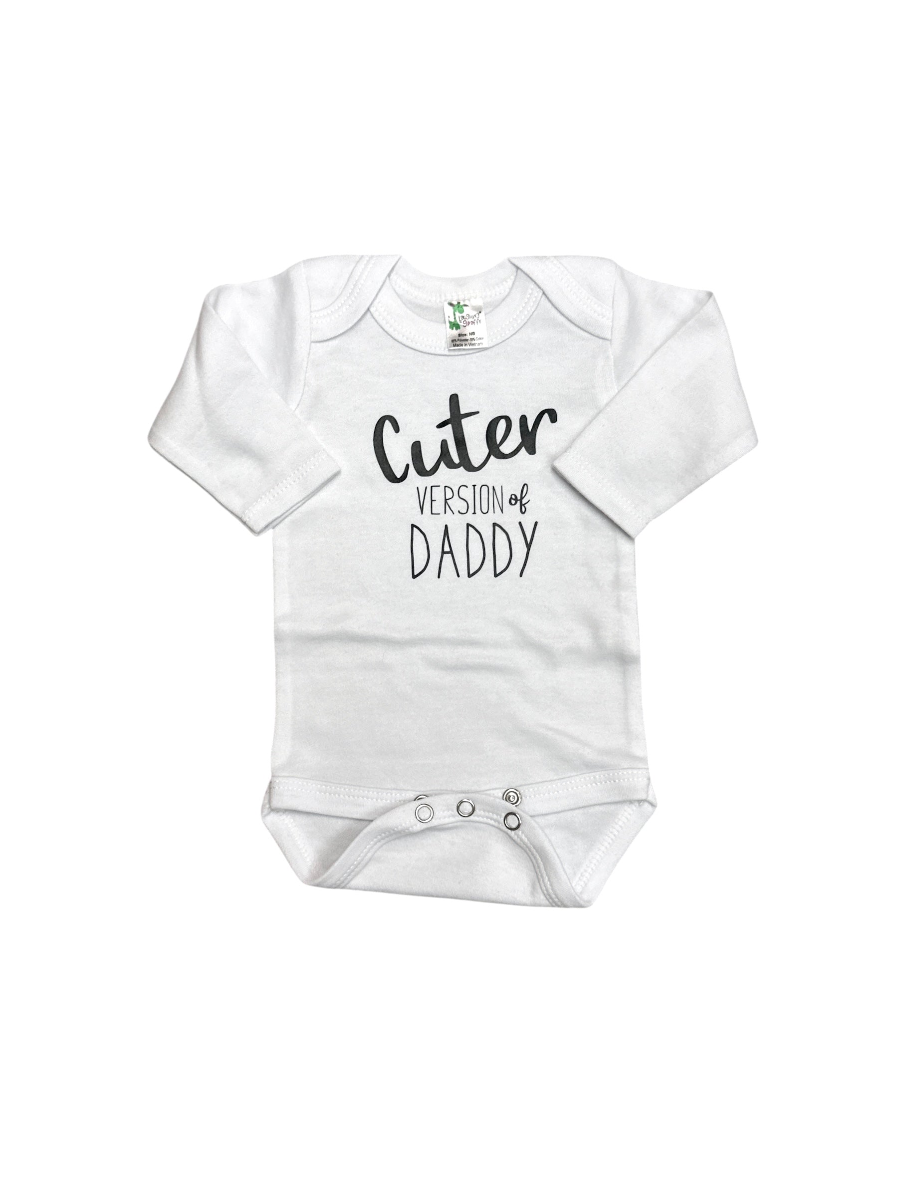 Cuter Version Of Daddy • Baby Bodysuit