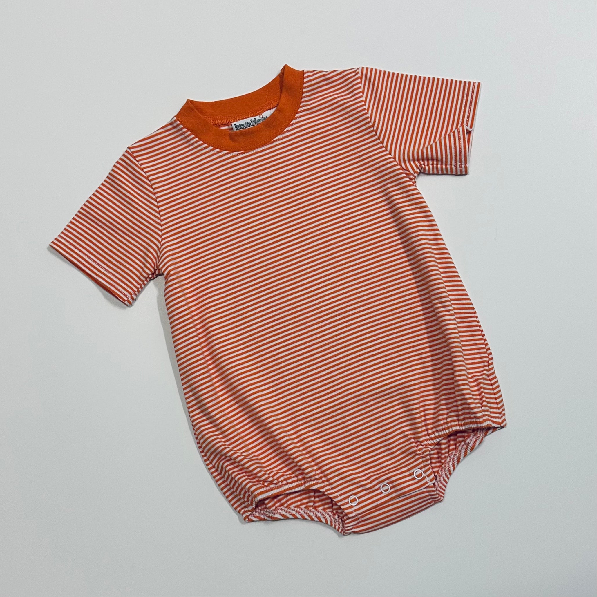 Knit Stripe Short Sleeve T-shirt Bubble - Pastel Colors