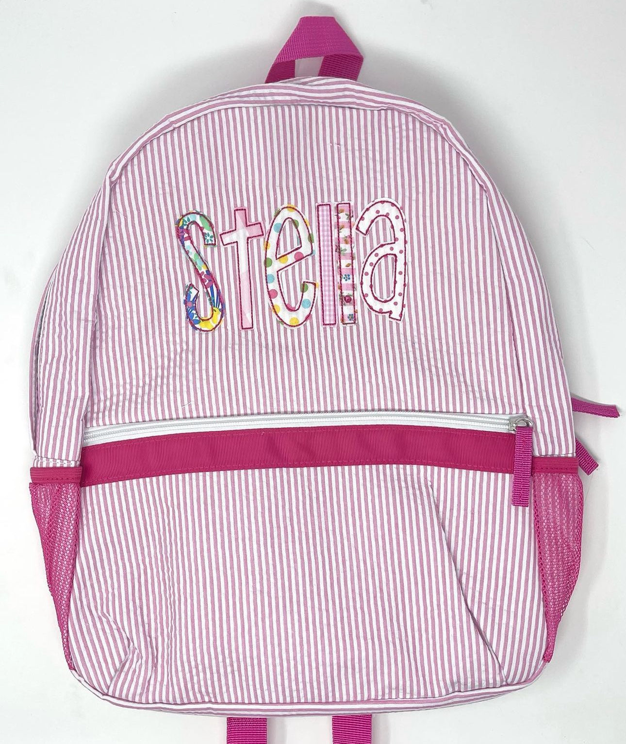 Seersucker Toddler Size Backpack