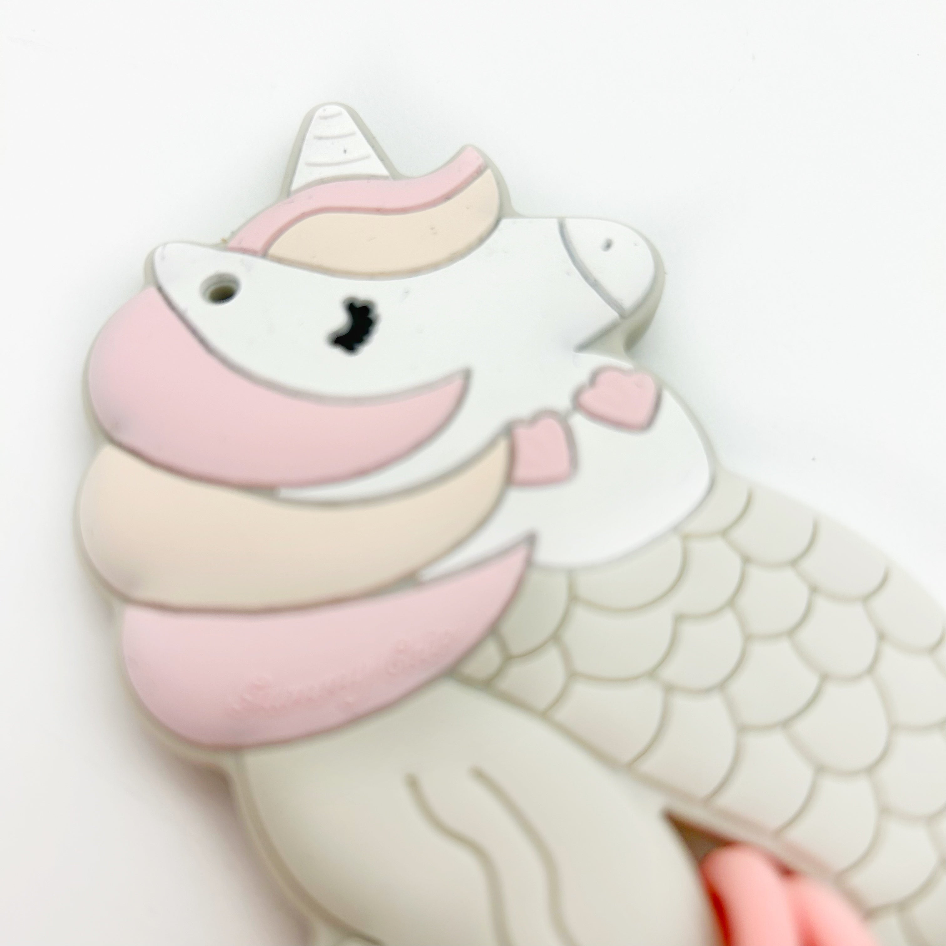 Mermicorn Clip On Teether - Food Grade Silicone Teether For Kids