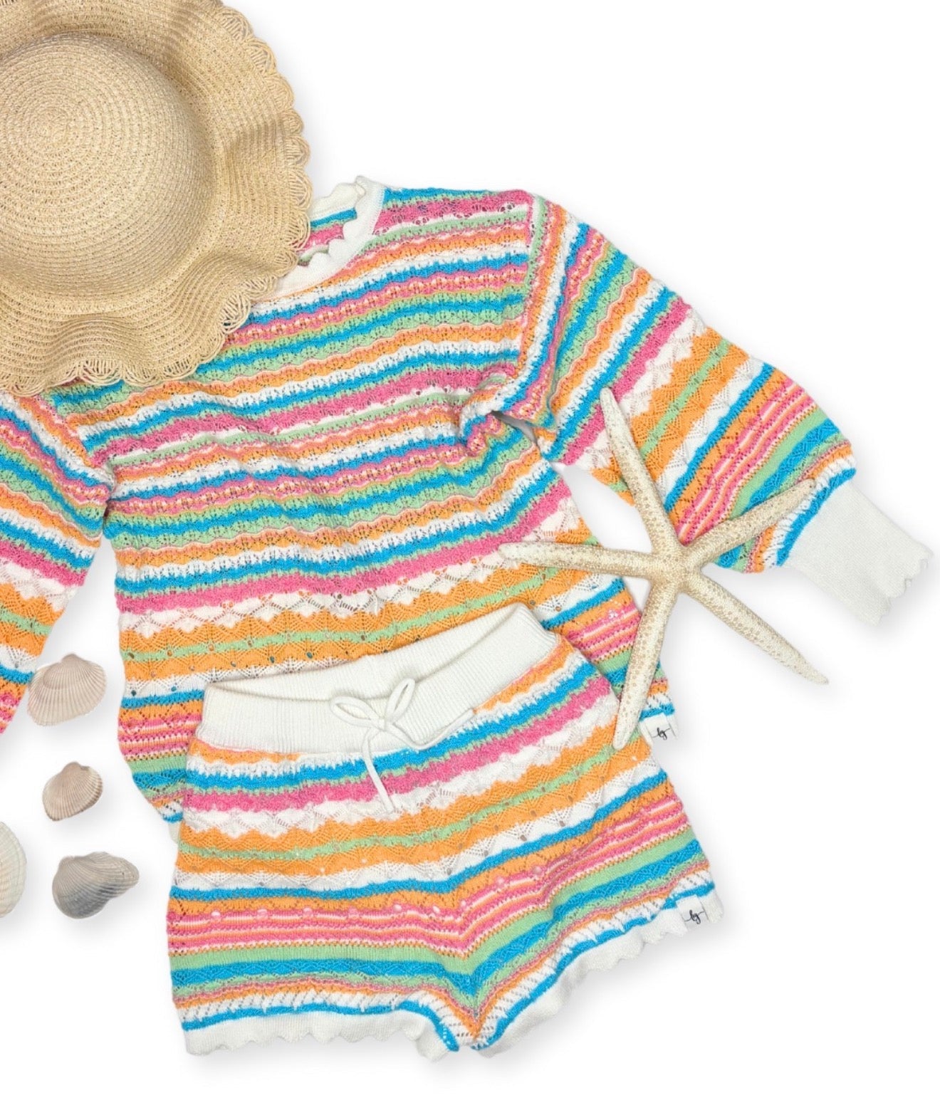 Lollipop Knit Shorts
