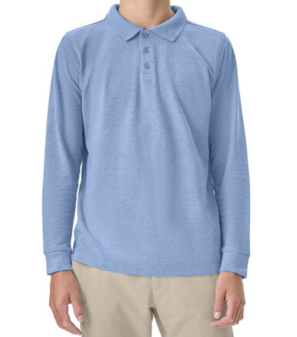 Classroom - Boys Cotton Long Sleeve Polo