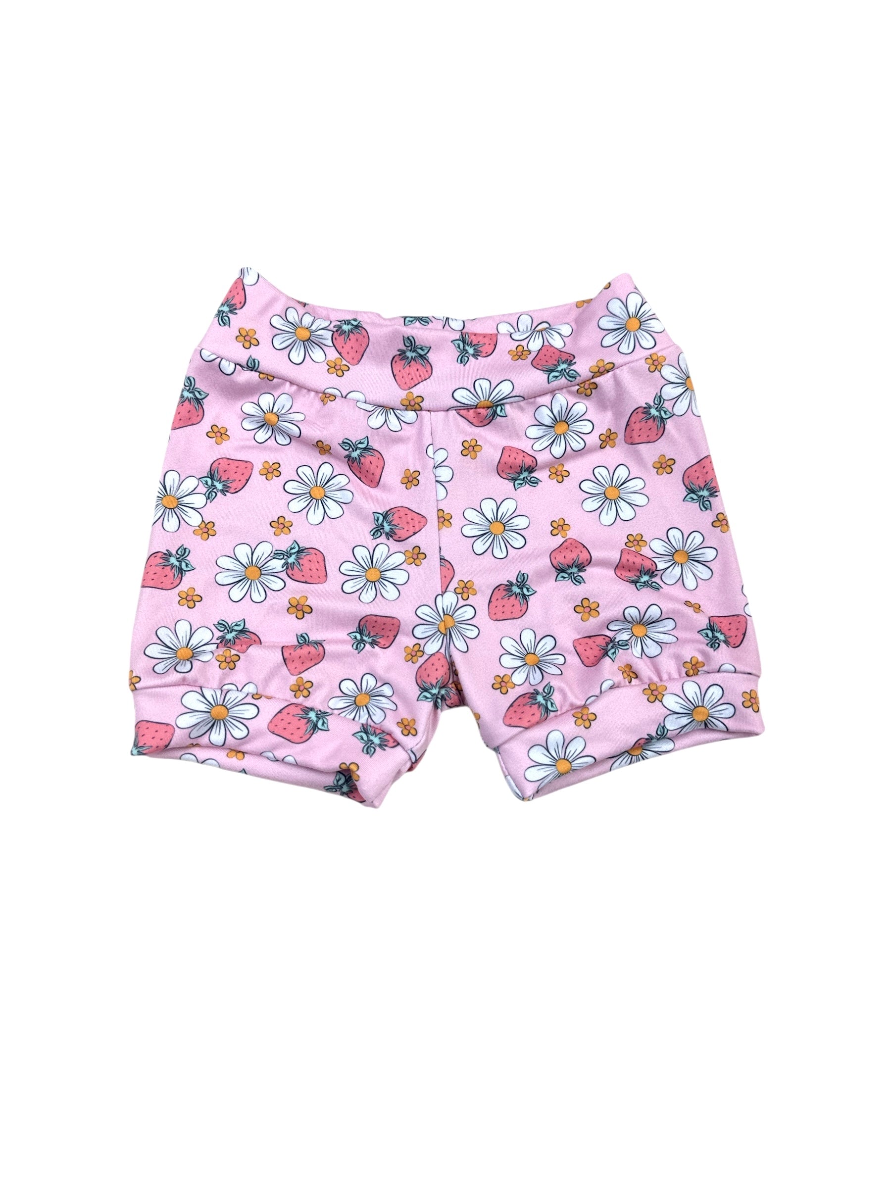 Strawberry Floral Shorties