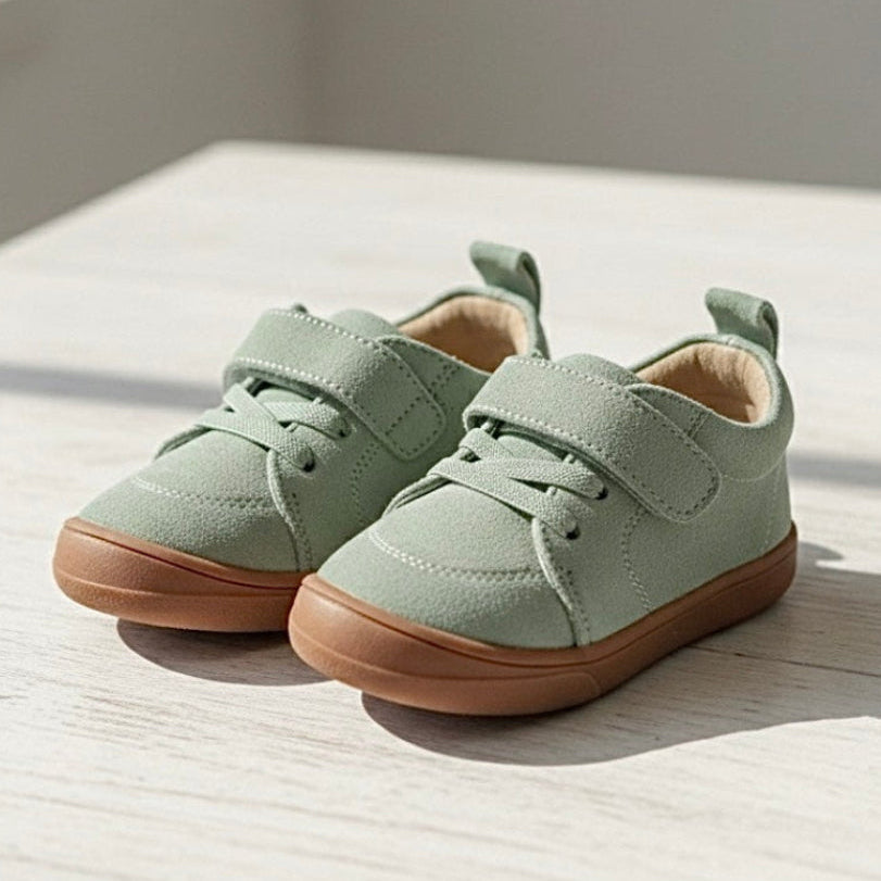 Moss Flexible Sole Barefoot Sneakers For Kids | Zero Drop Shoes