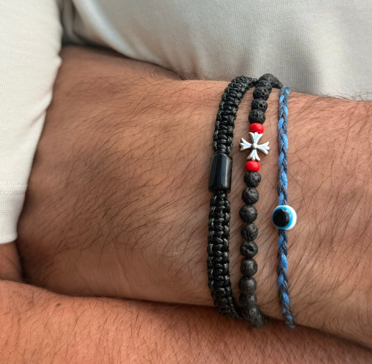 Charlie Stone Braided Bracelet