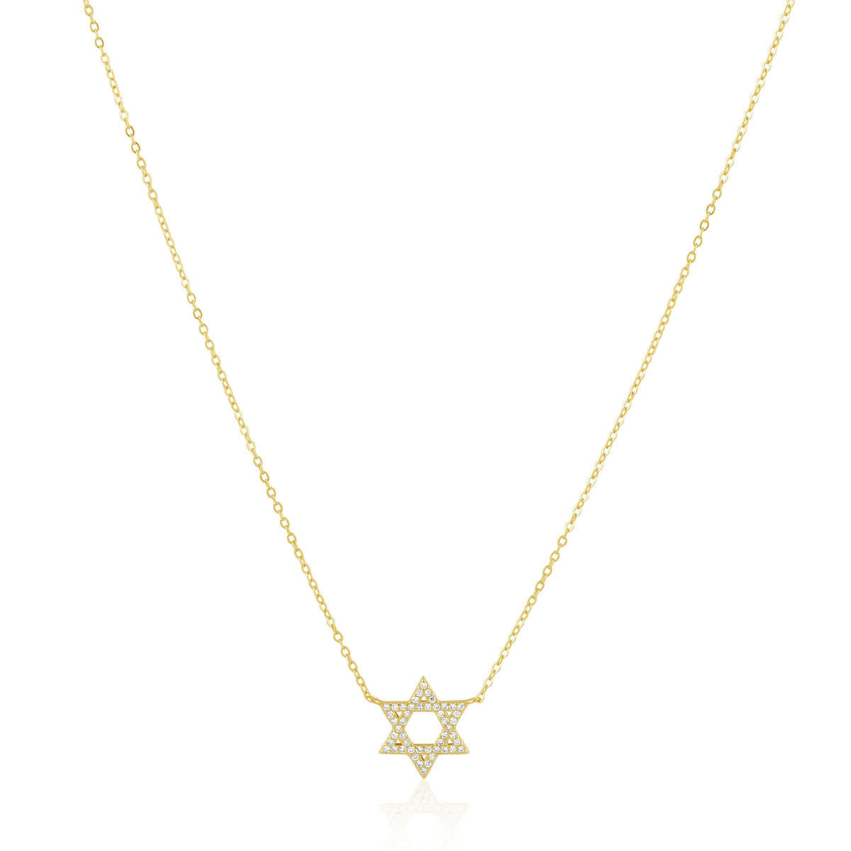 Classic Star Of David Necklace
