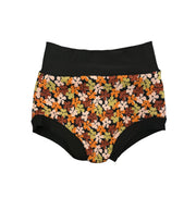 Daphne *ribbed* Floral Infant+toddler Bummies