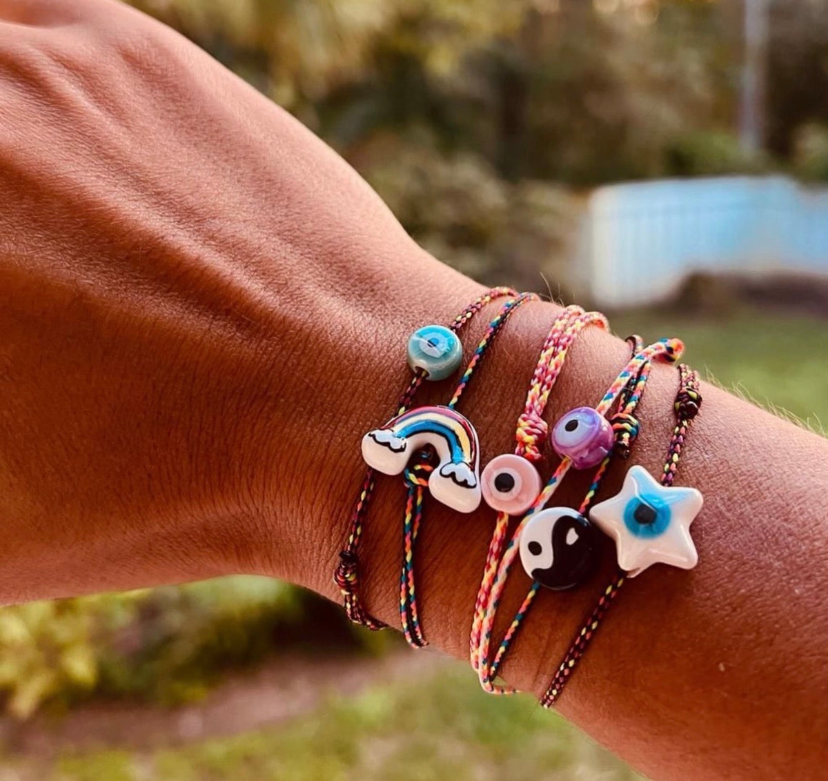 Sorbet Evil Eye Bracelet