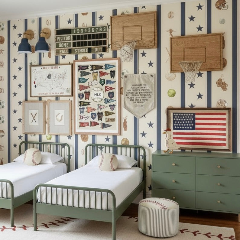Lawson Wallpaper By Hailey Kiefer Designs