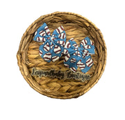 Blue Baseball Sailor Piggies