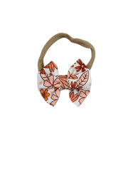 Marlene Floral Nylon Bow
