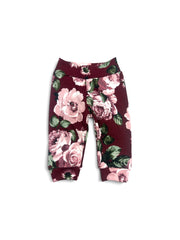Melanie Floral • Infant/toddler Joggers