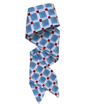Check Block Print Hat Scarf