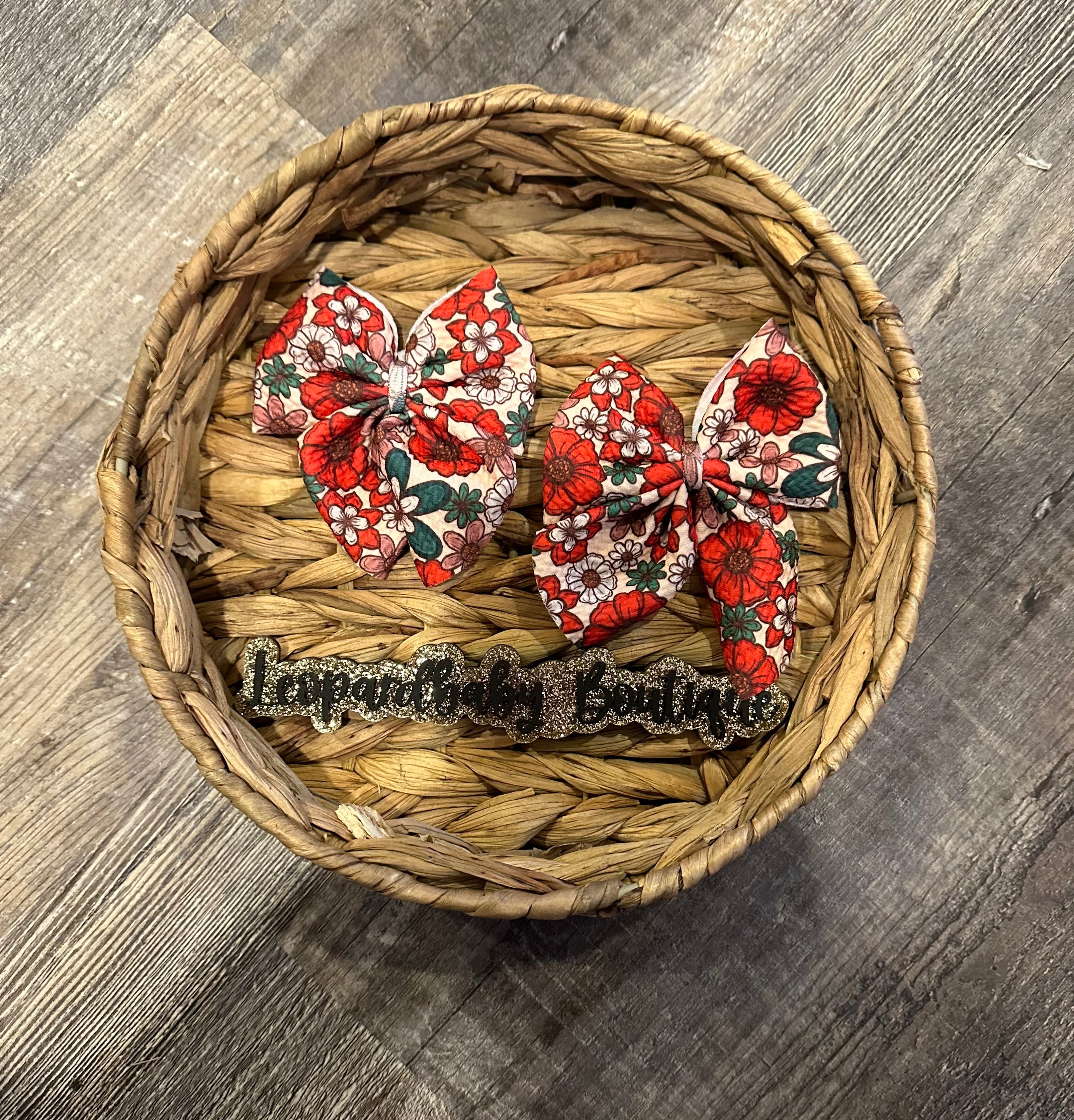 Christmas Floral Sailor Piggies