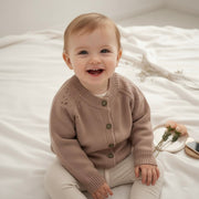 Premium Kids' Organic Cotton Cardigan | Made In Peru