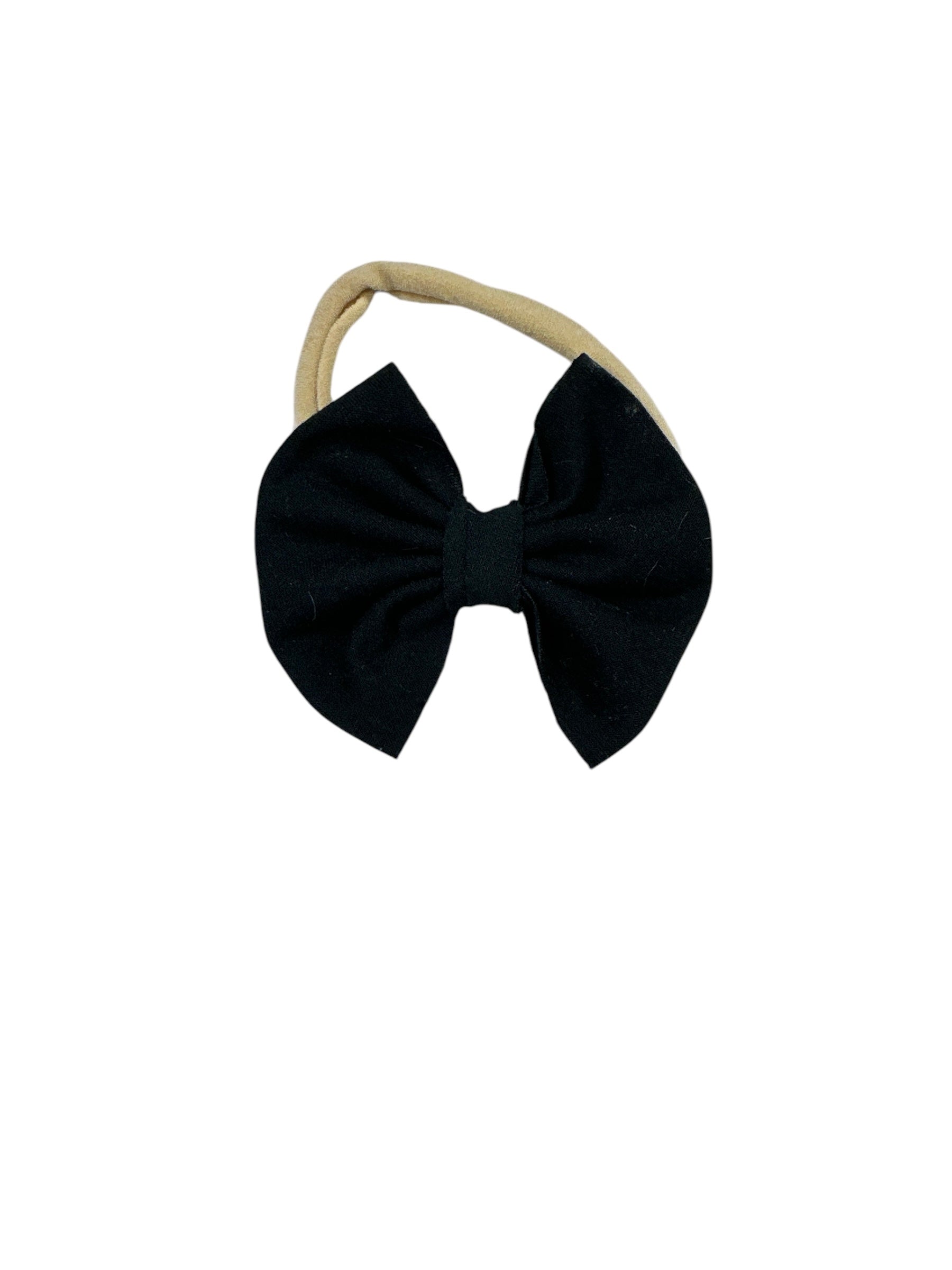 Black Nylon Bow