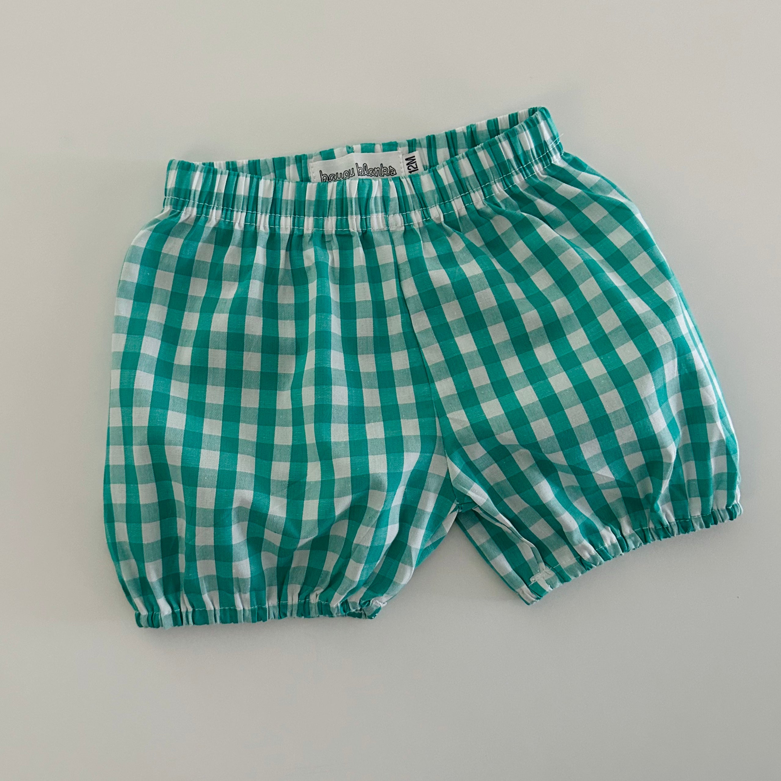 Gingham Bubble Shorts