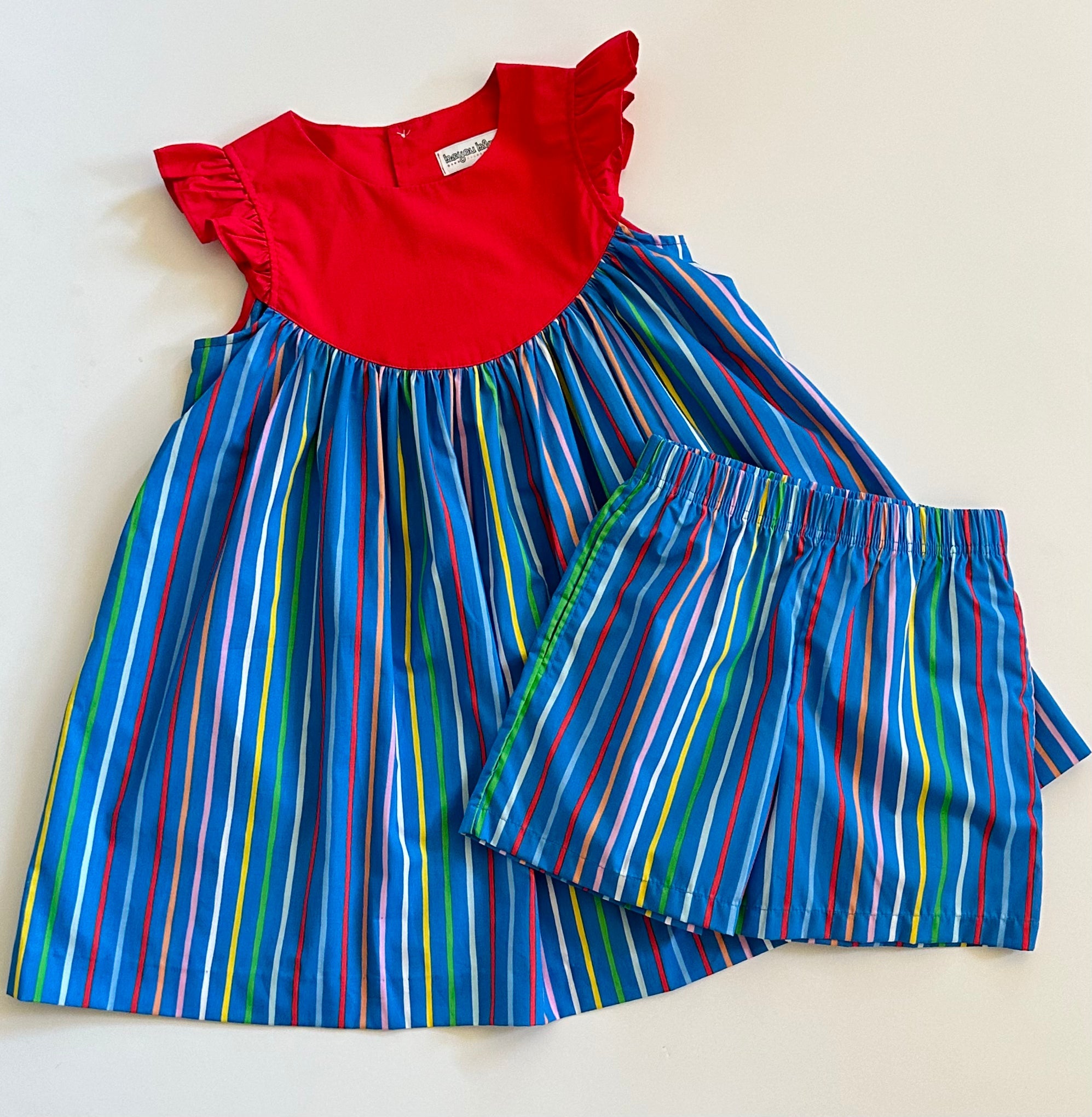 Luke Shorts--school Stripes