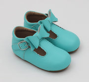 Bow T-straps - Mint