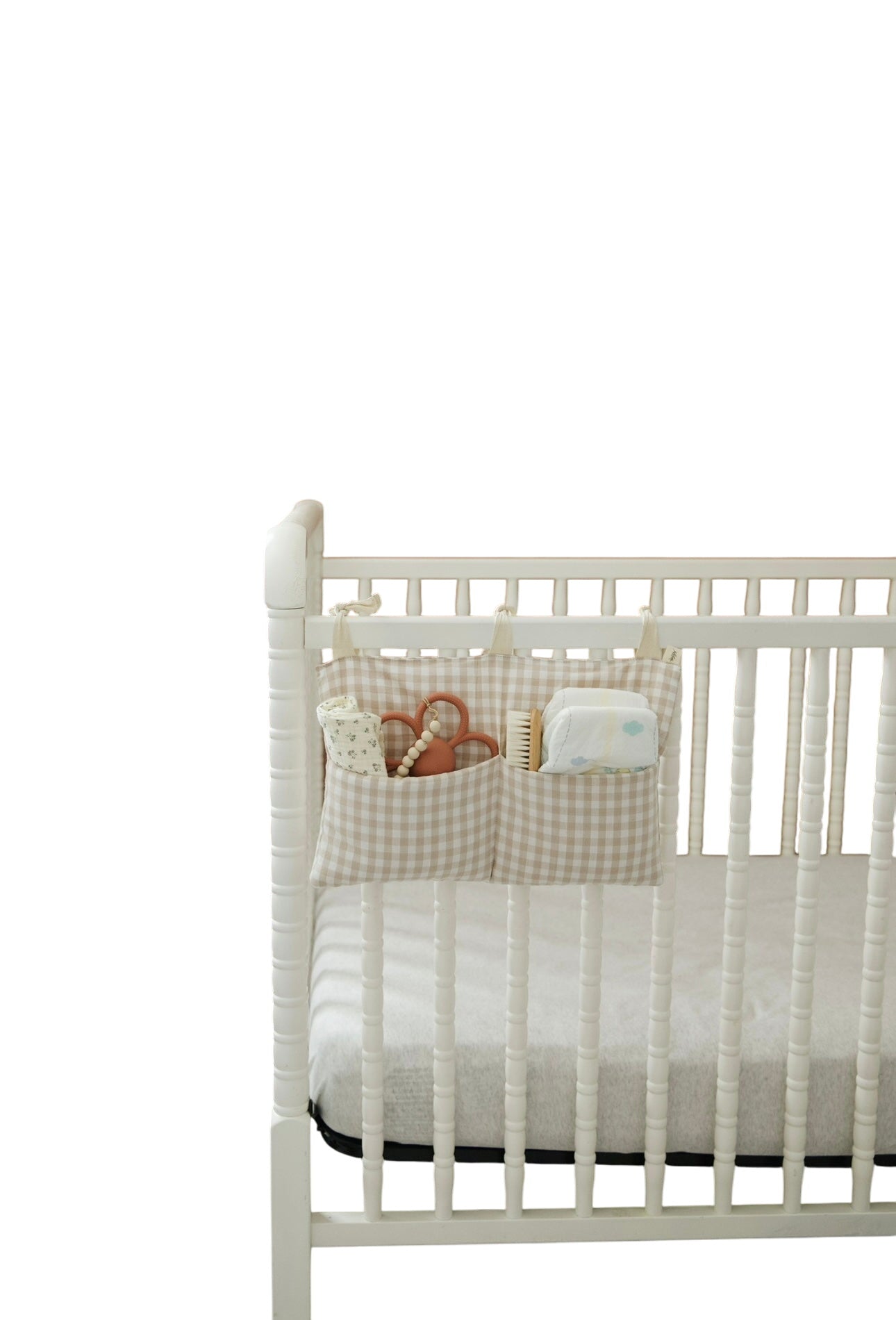 Haven Baby Crib Diaper Caddy Storage Organizer Nursery Room