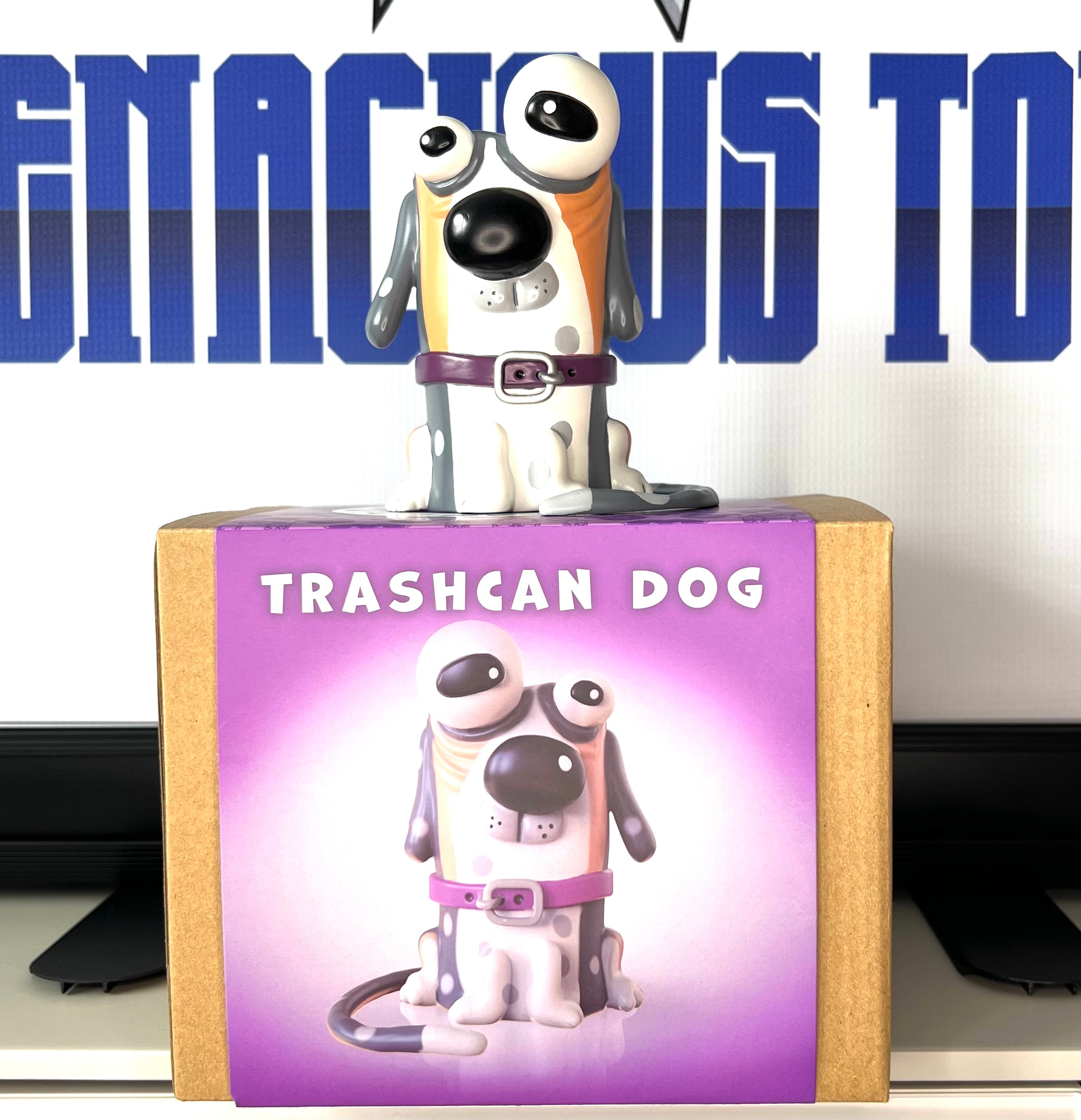Faulty Dogs Trash Can Dog