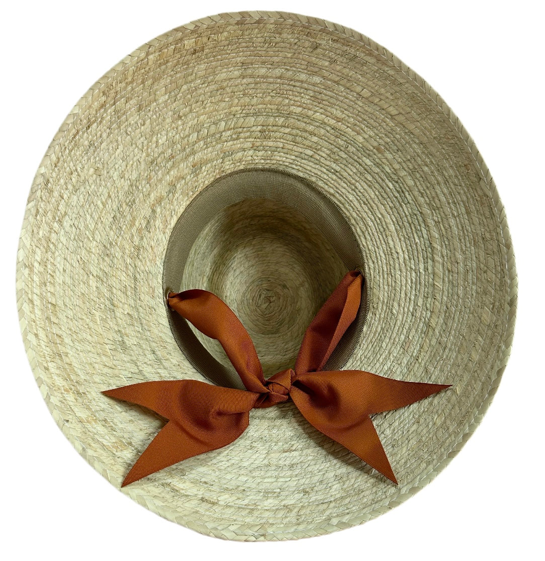 Burnt Orange/rust Grosgrain Ribbon - Wide & Short
