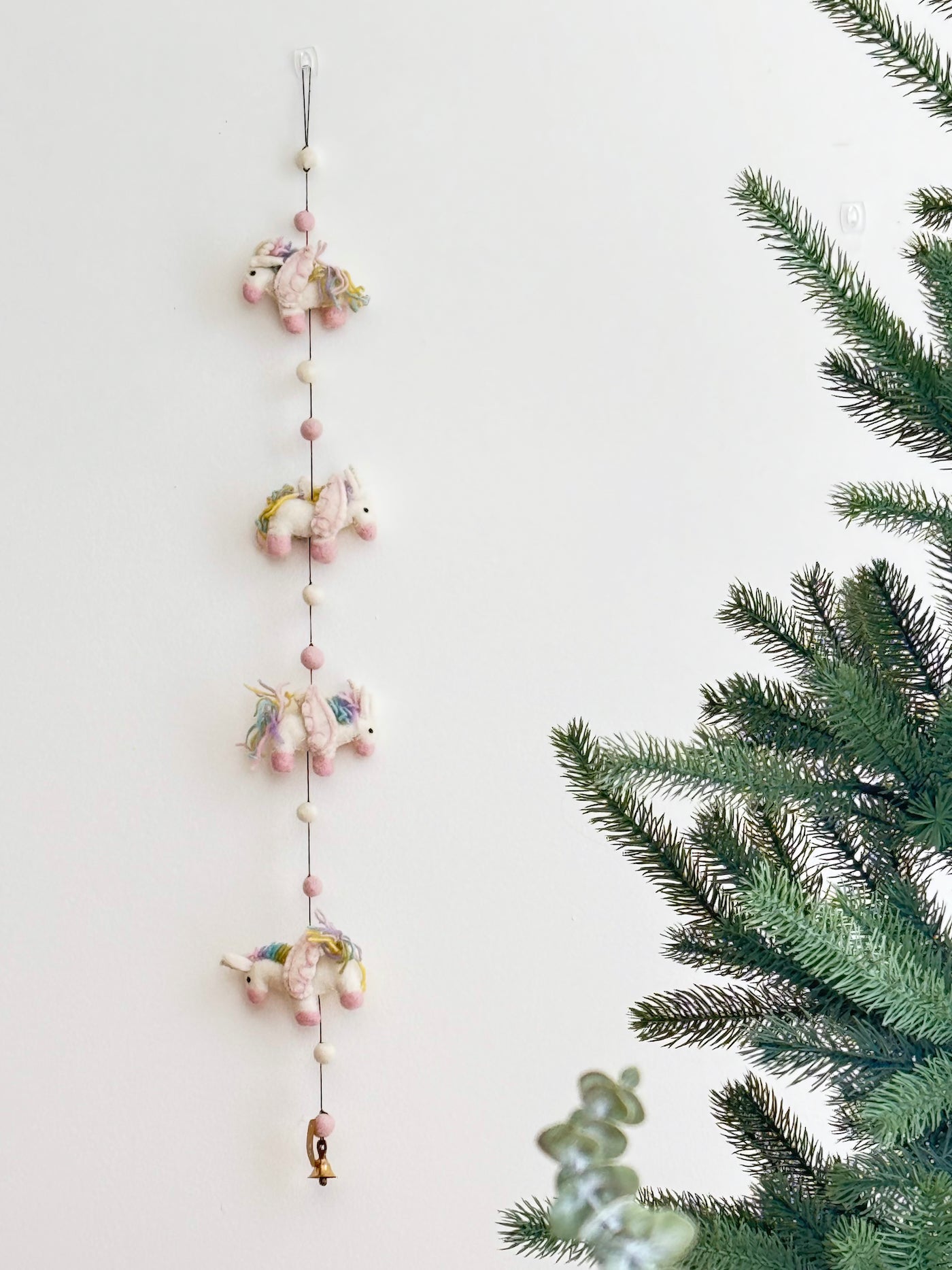 Felt Pastel Unicorn Garland