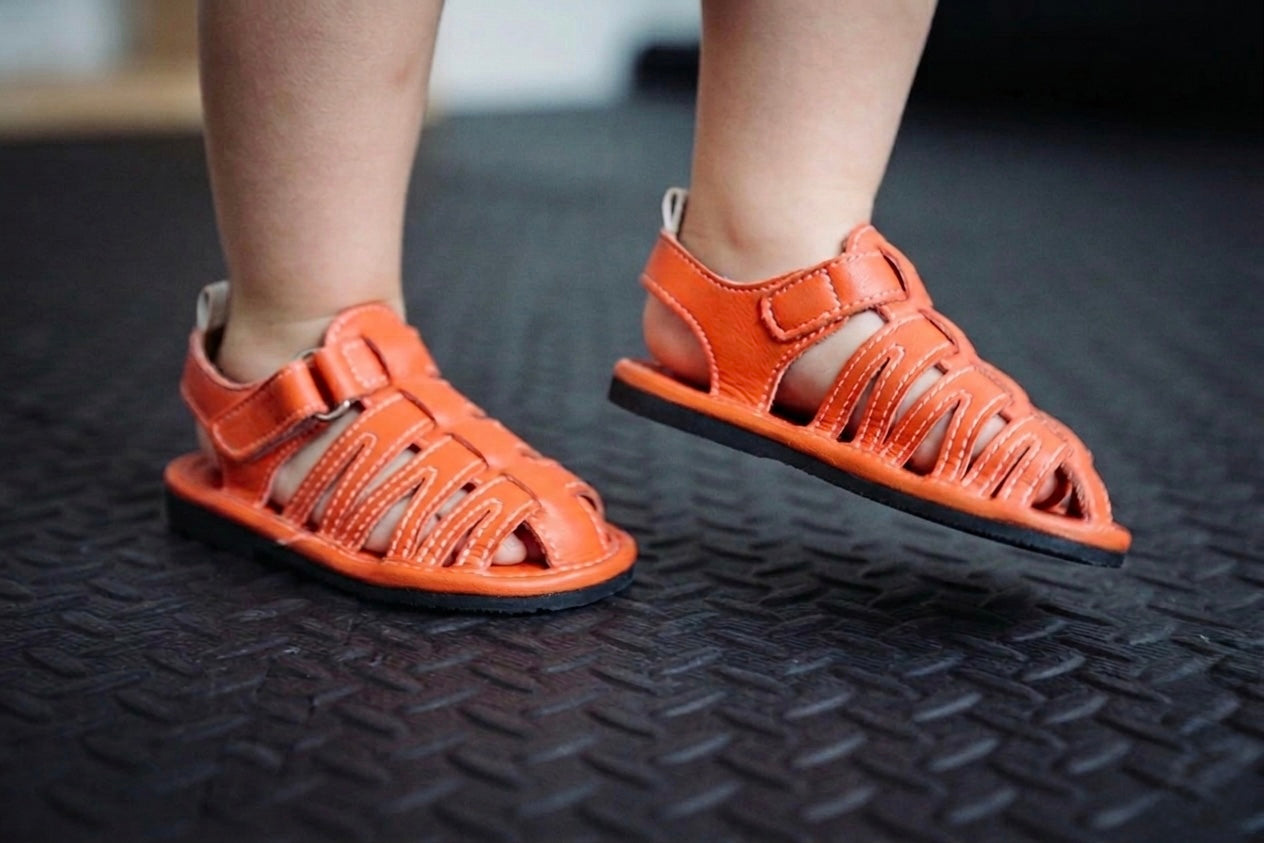 Barefoot Sandals | Vegan Leather Zero-drop Sport Shoes| Vintage Inspired