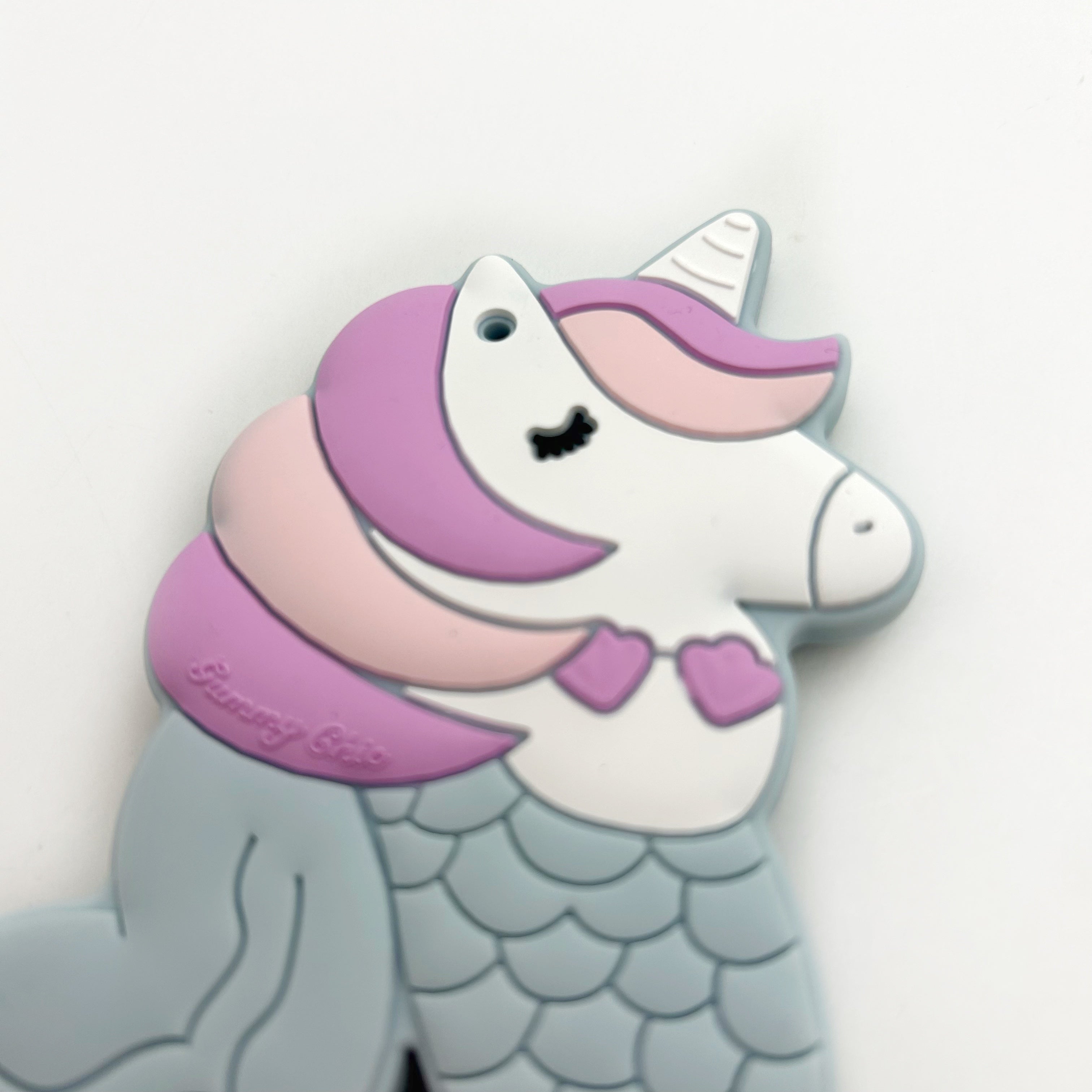 Mermicorn Clip On Teether - Food Grade Silicone Teether For Kids