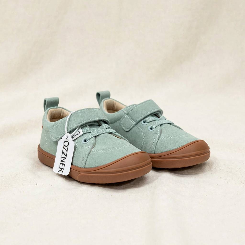 Moss Flexible Sole Barefoot Sneakers For Kids | Zero Drop Shoes