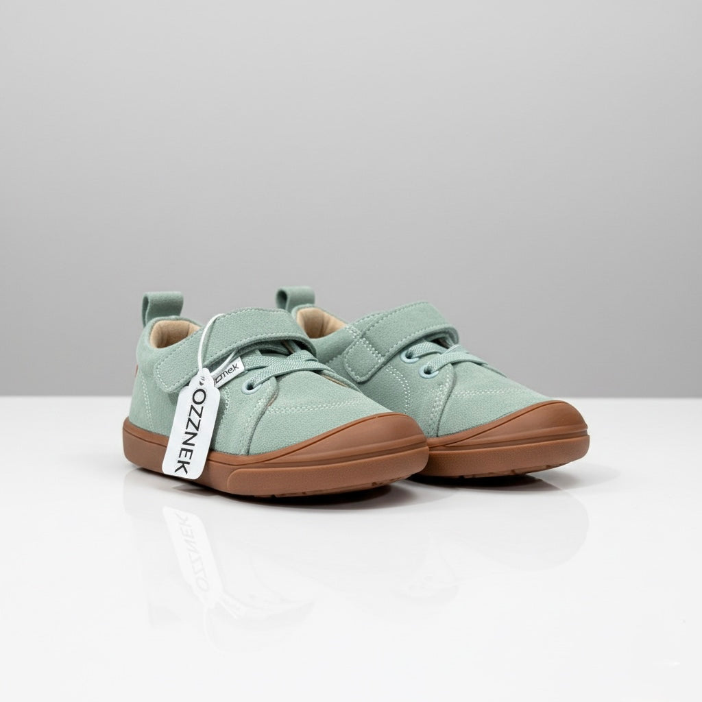 Moss Flexible Sole Barefoot Sneakers For Kids | Zero Drop Shoes