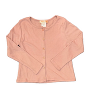 Tweenstyle By Stoopher - Dusty Rose Ribbed Cardigan
