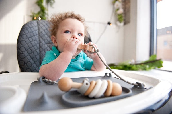 Busy Baby Silicone Placemat With Toy Straps