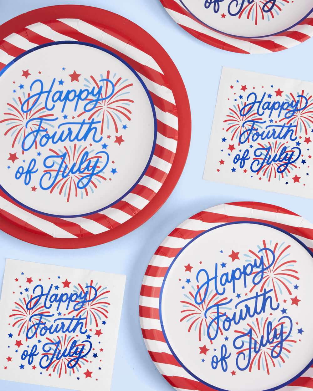 Party In The Usa - 25 Foil Napkins