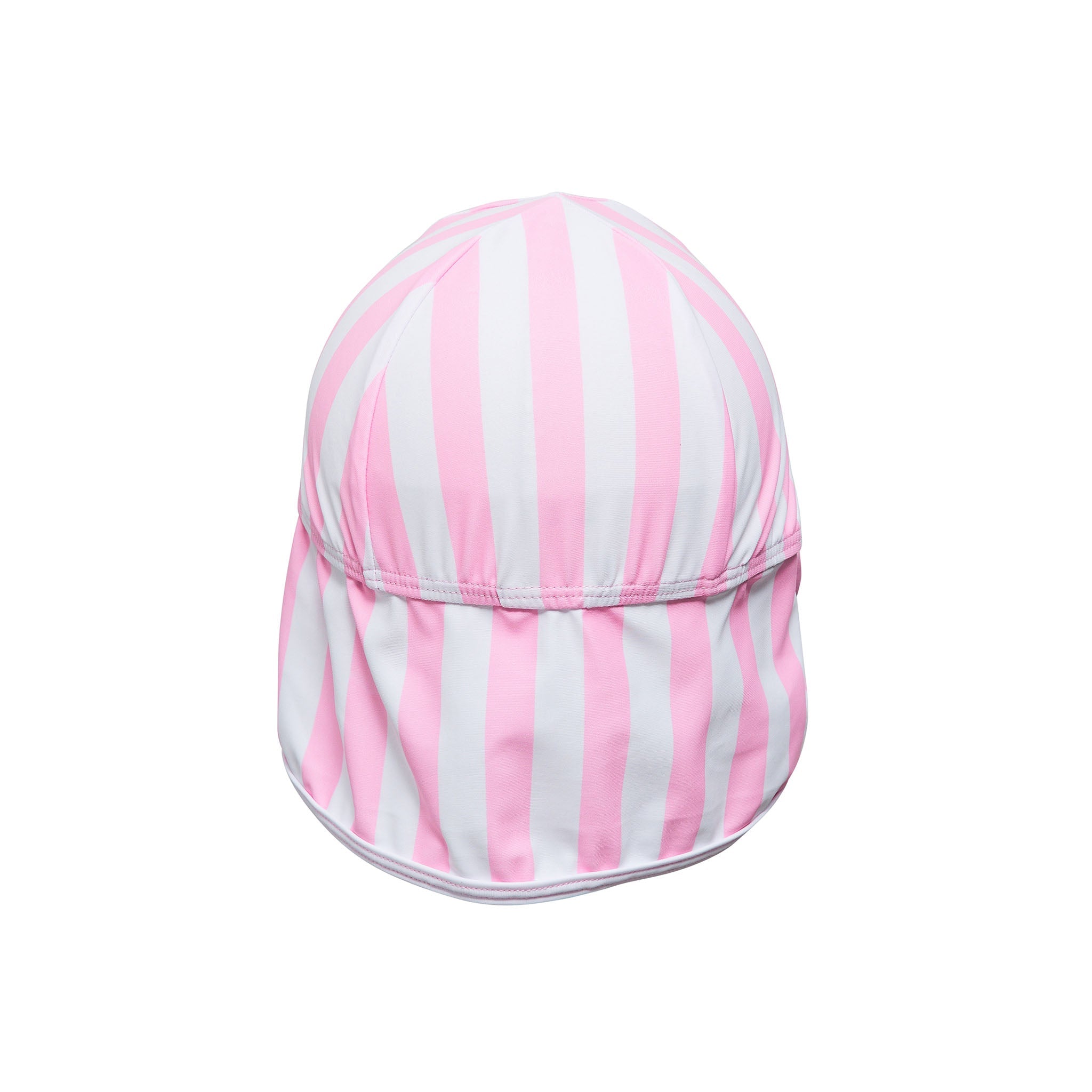 Pink Stripe Floating Flap Hat