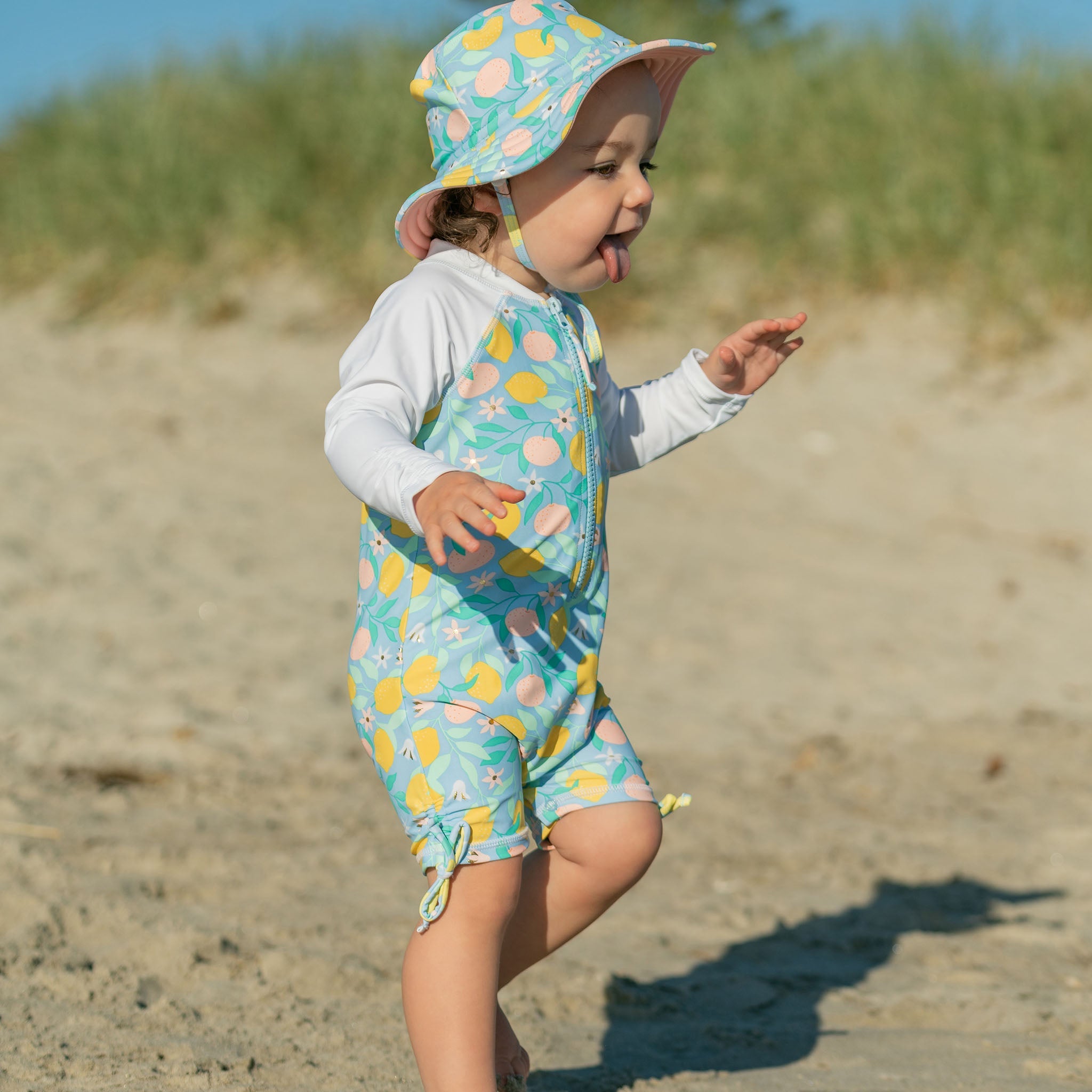 Lemon Drops Reversible Bucket Hat