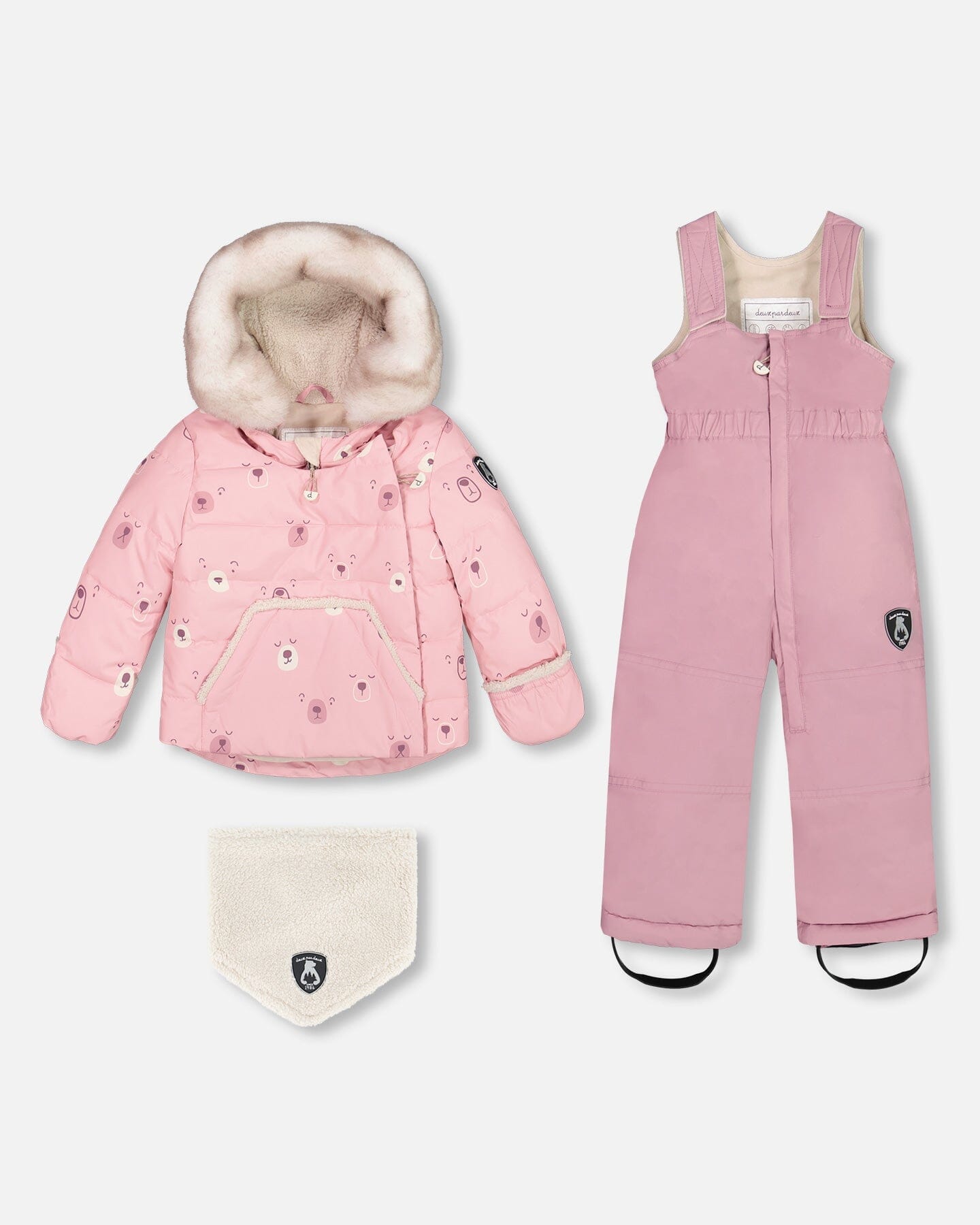 Two Piece Baby Snowsuit Orchid by Deux par Deux