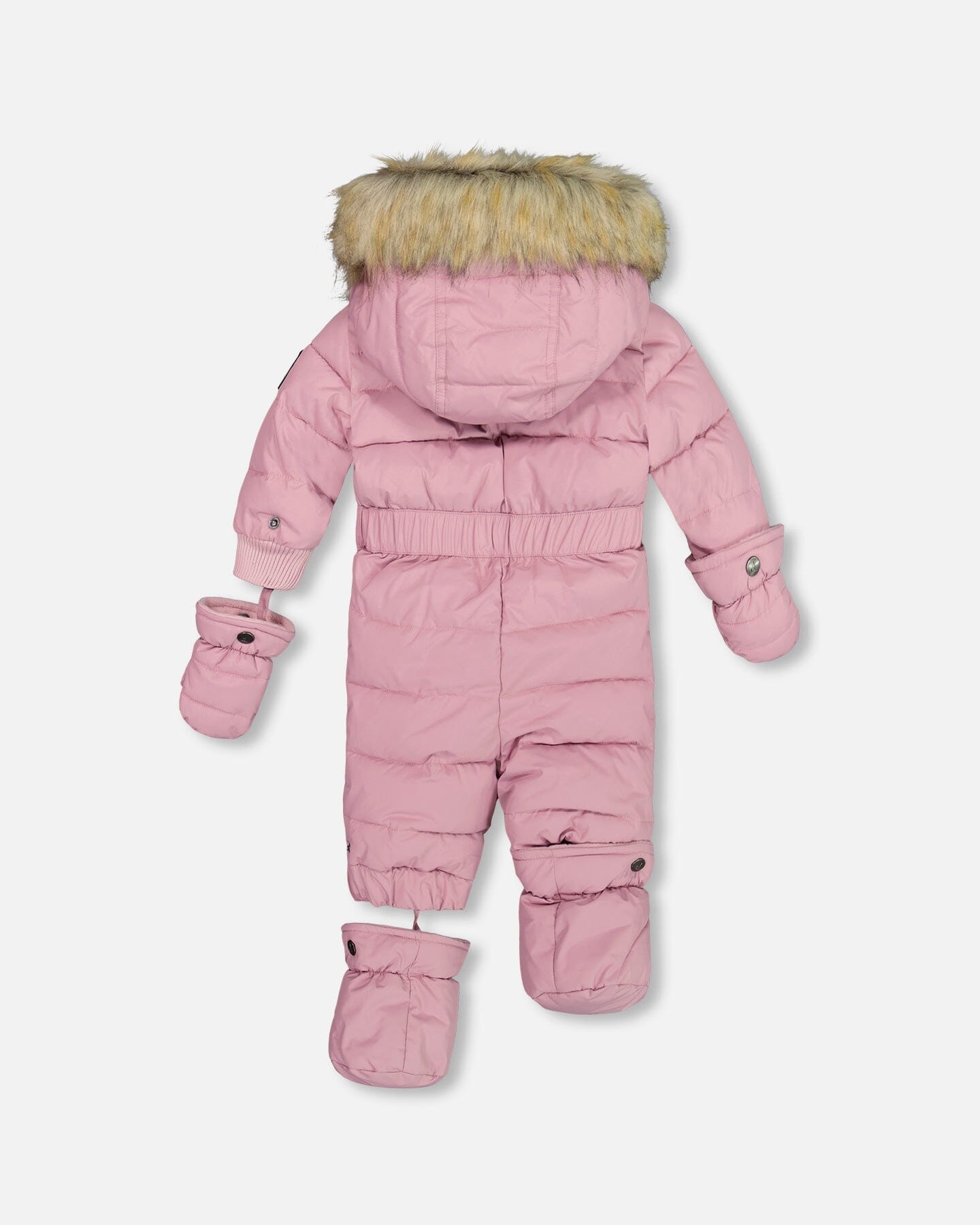 One Piece Baby Snowsuit Orchid by Deux par Deux