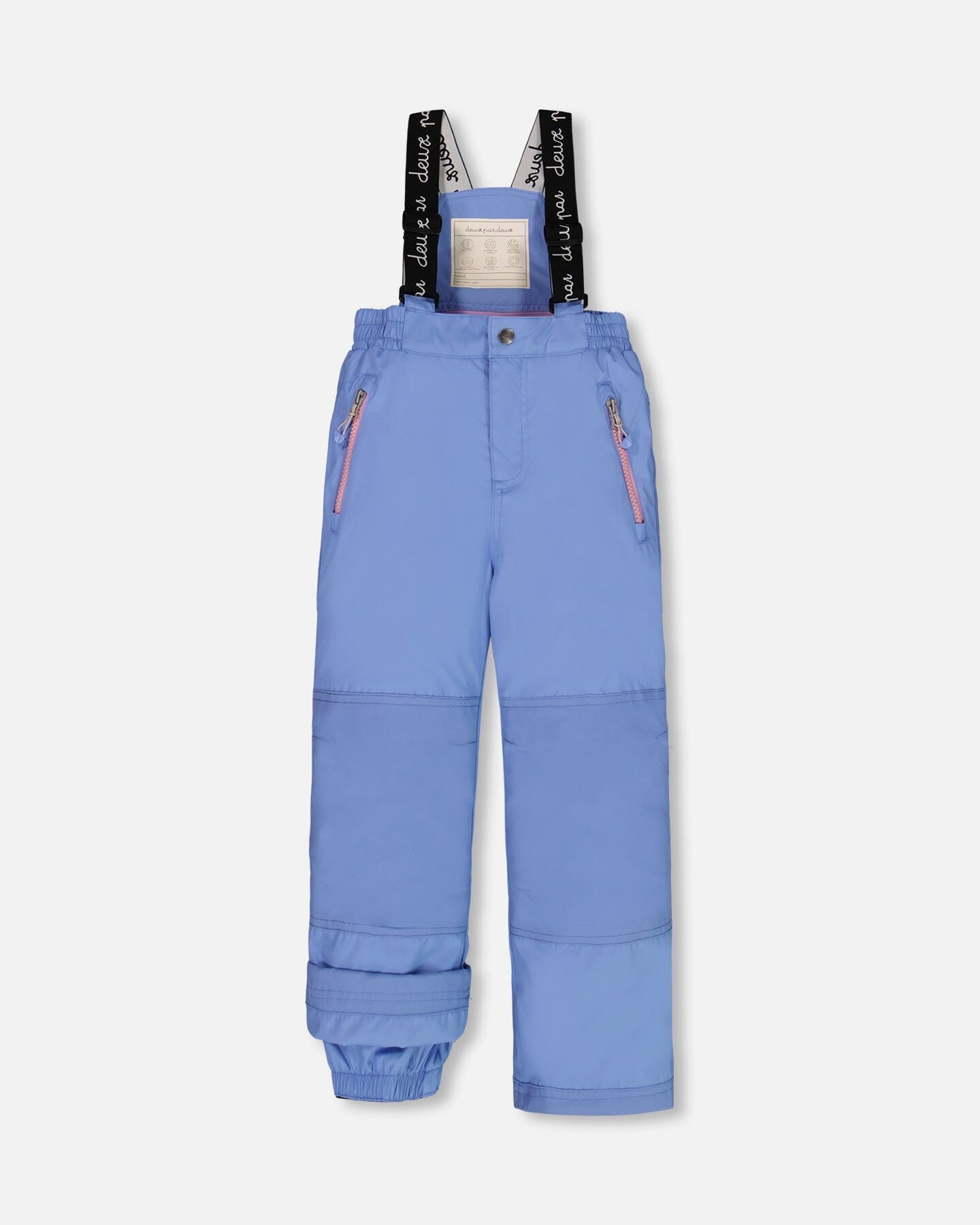 Two Piece Snowsuit Vintage Blue Printed Landscape by Deux par Deux