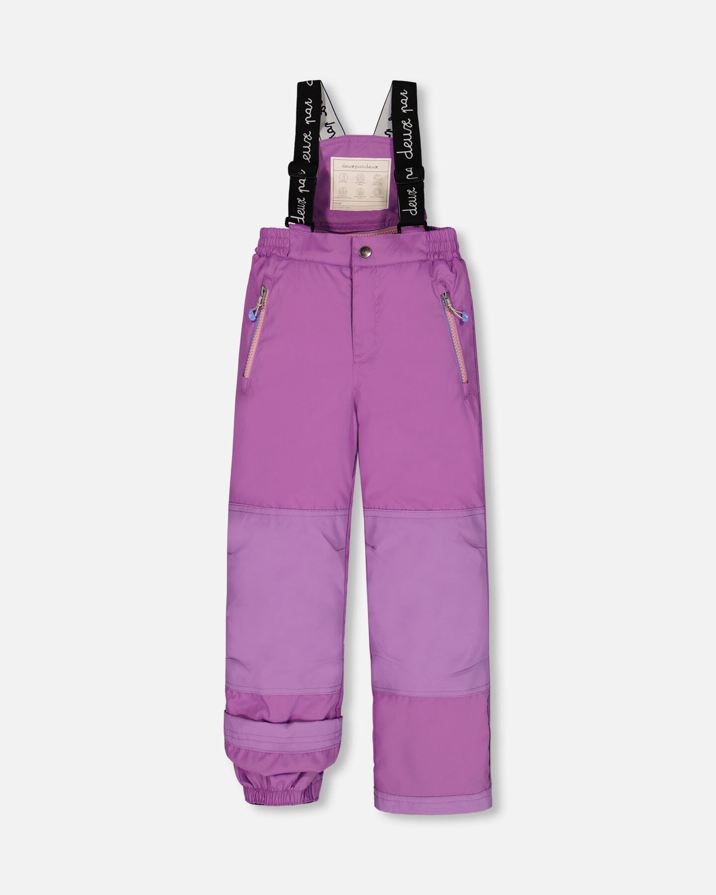 Two Piece Snowsuit Mauve Printed Landscape by Deux par Deux