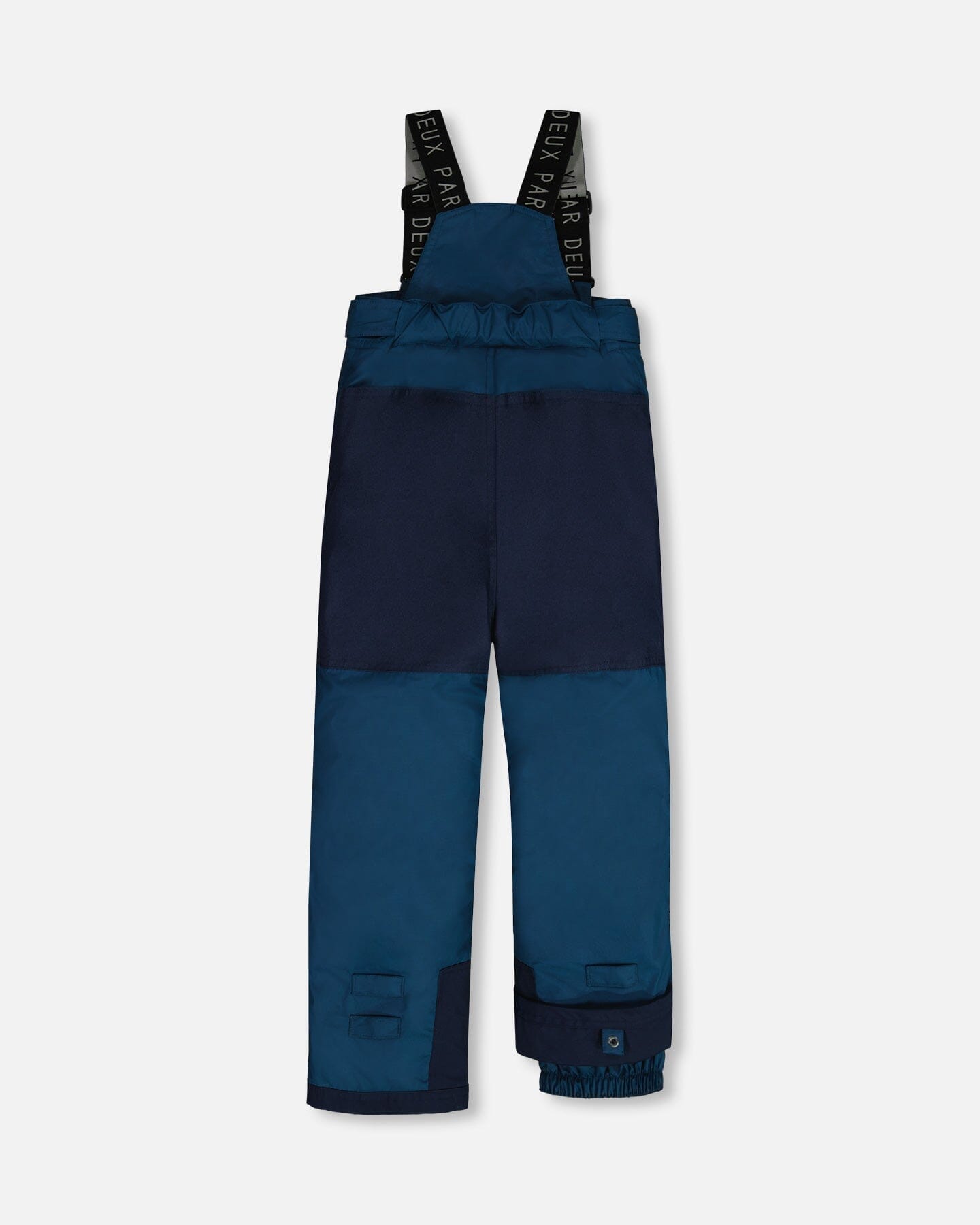 Two Piece Snowsuit Majolica Blue Printed Animals And Glaciers by Deux par Deux