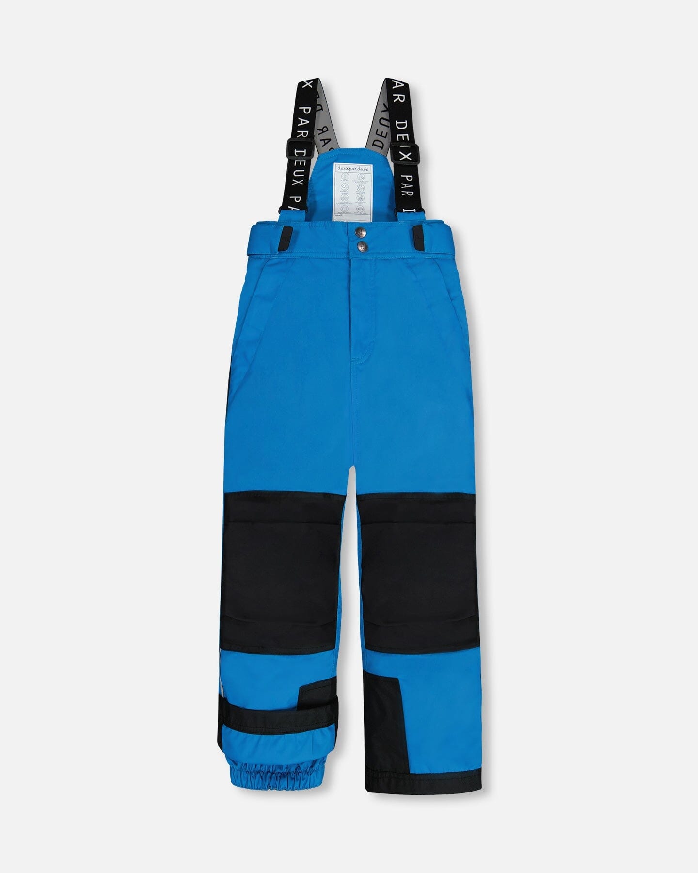 Two Piece Snowsuit Royal Blue Printed Storm by Deux par Deux