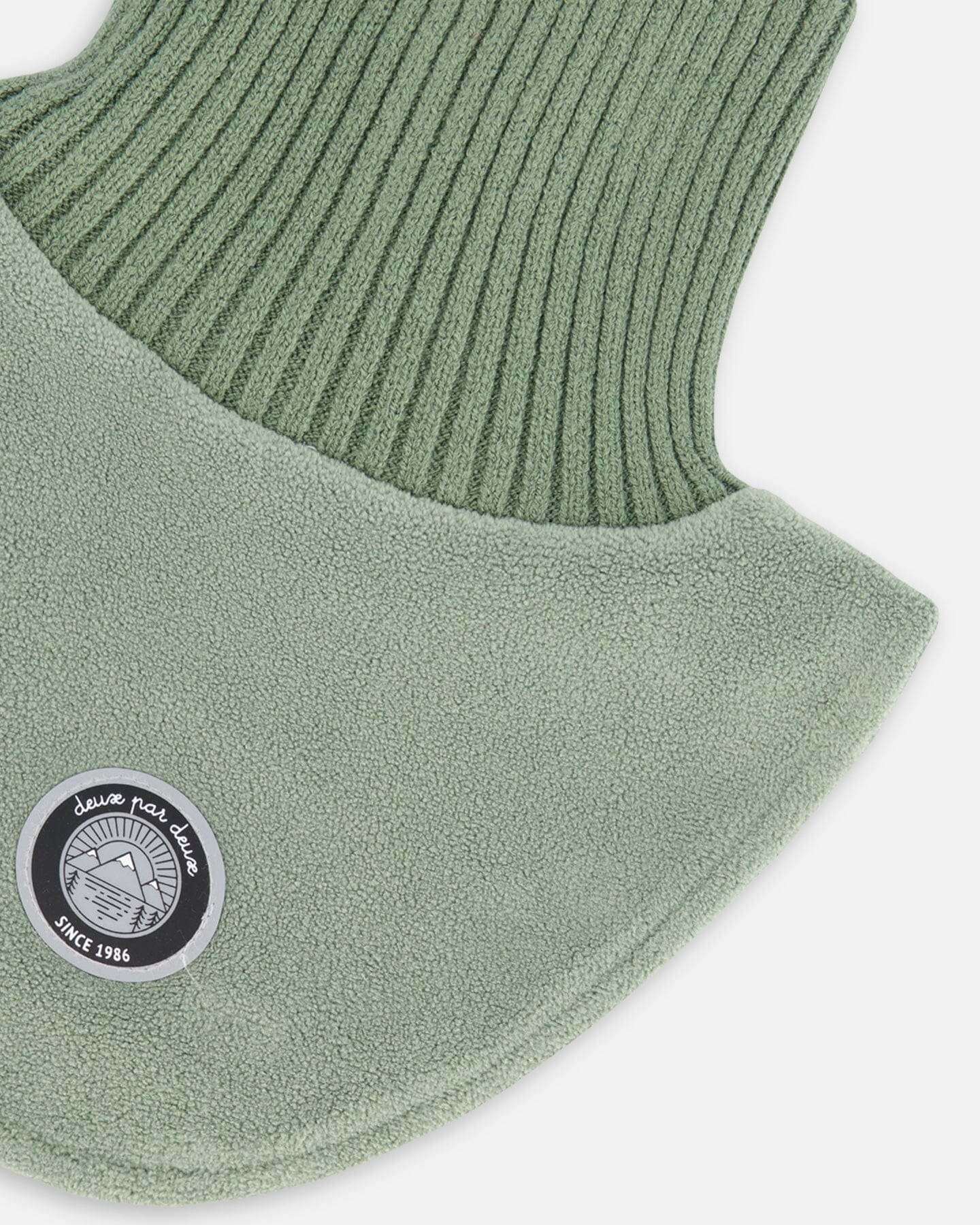 Neckwarmer Sage Green by Deux par Deux