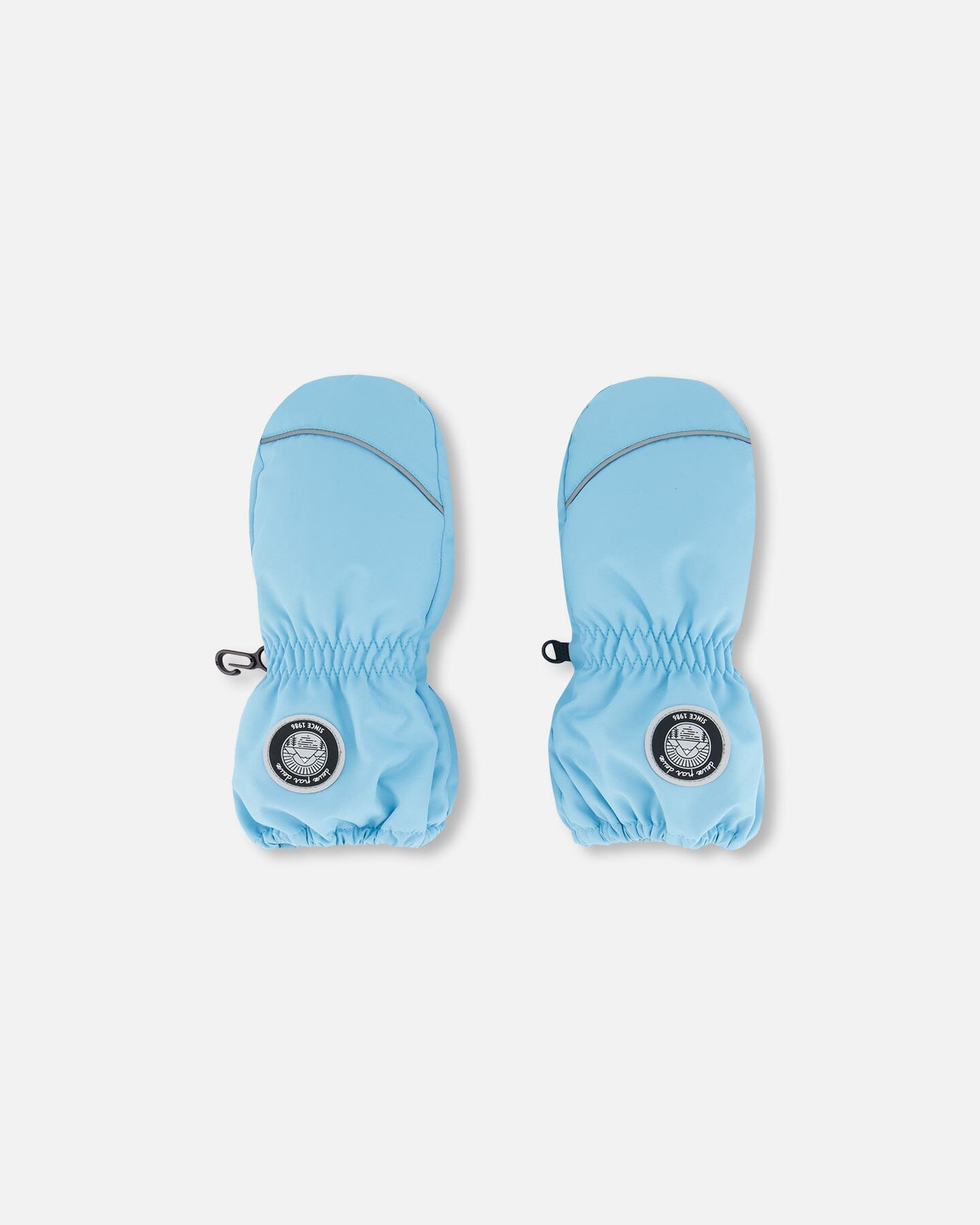 Solid Mittens Air Blue by Deux par Deux