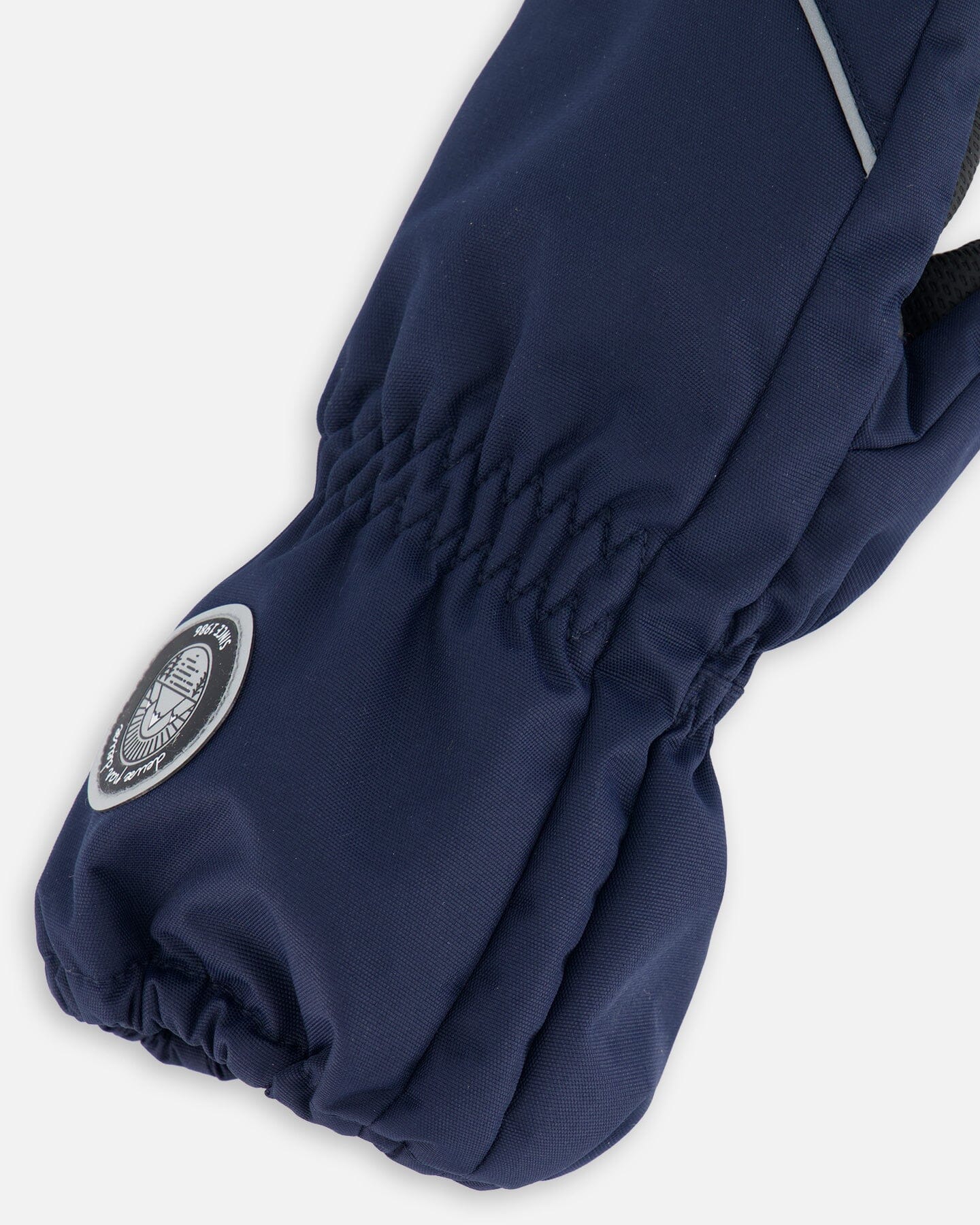 Solid Mittens Navy by Deux par Deux