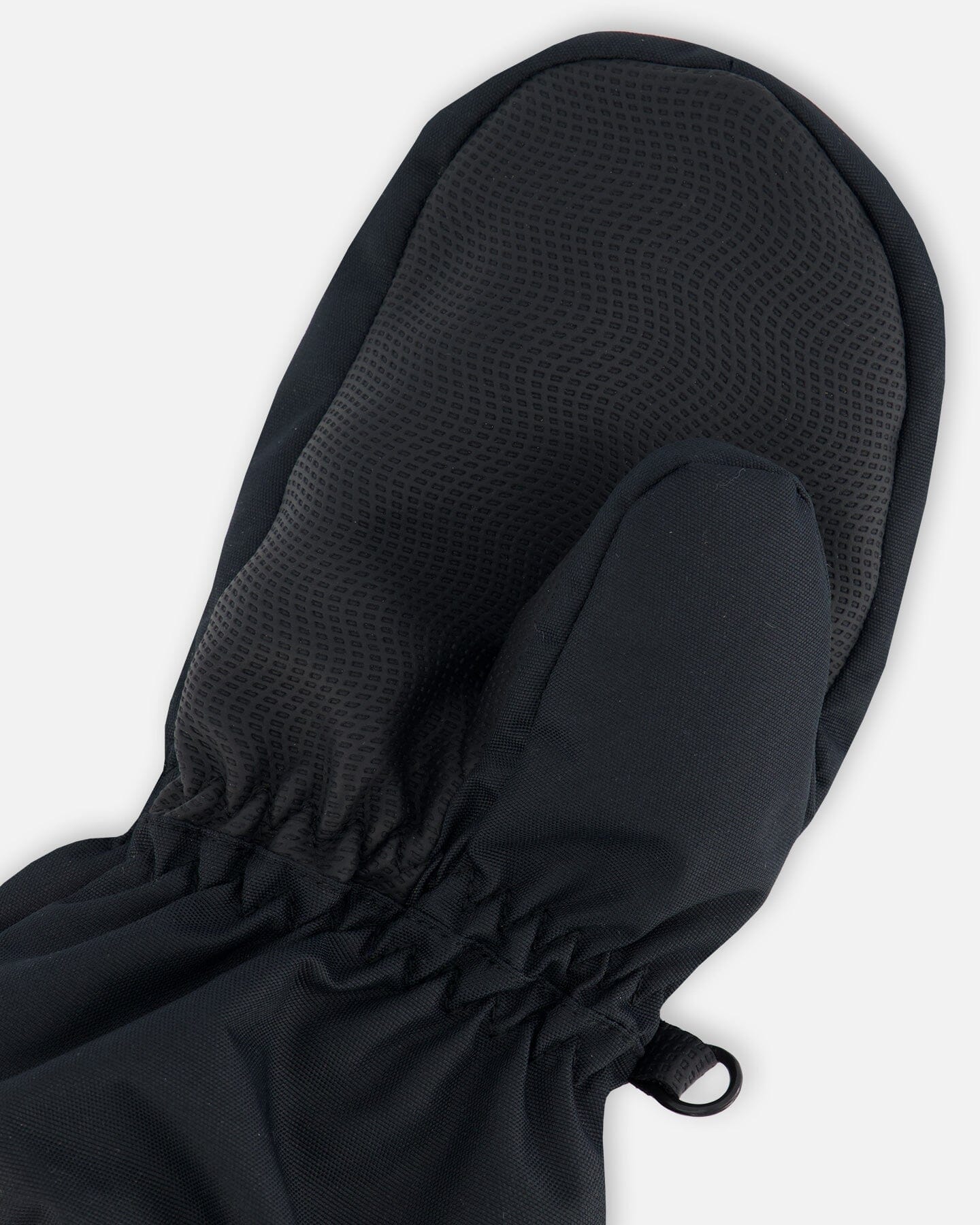 Solid Mittens Black by Deux par Deux